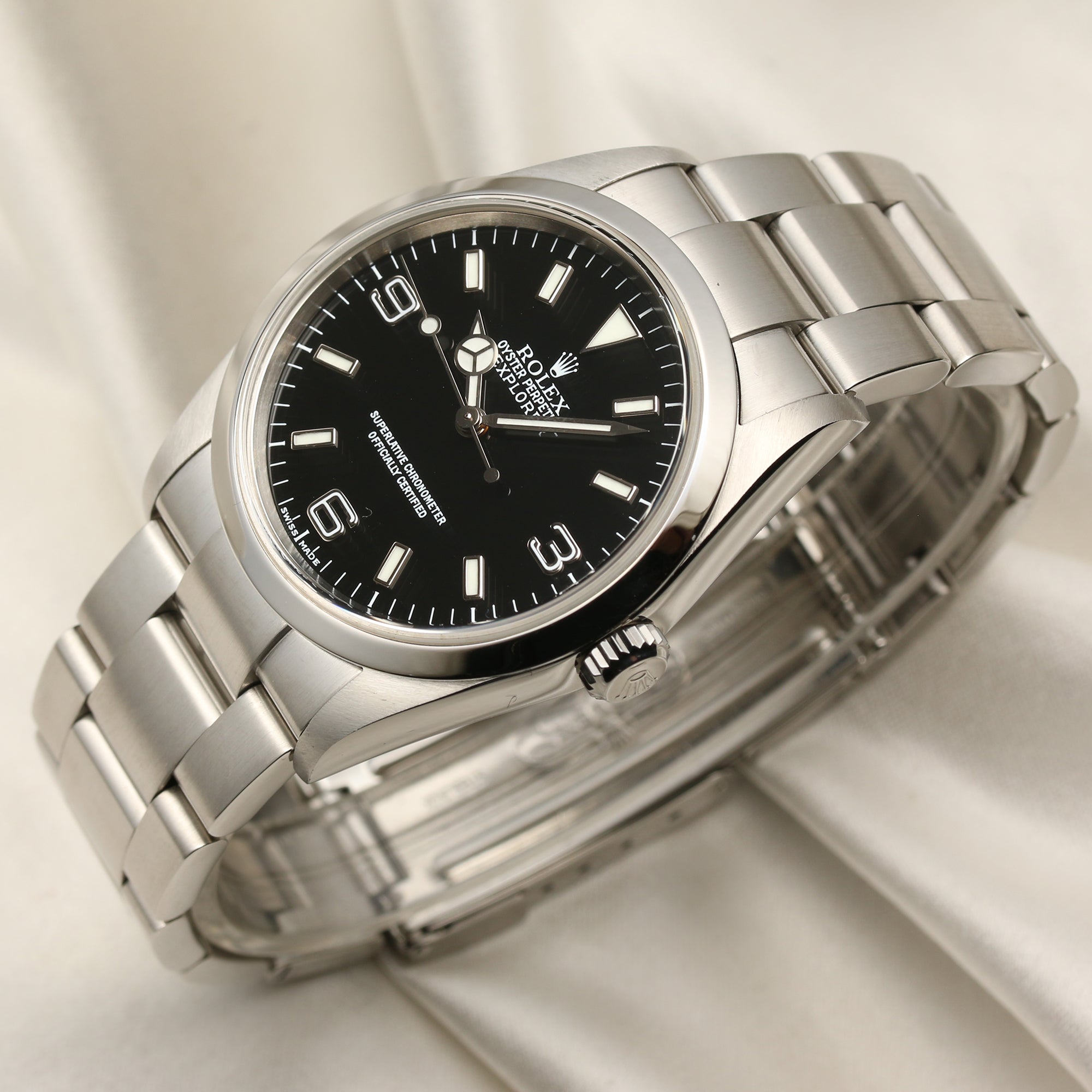 Rolex Explorer Stainless Steel Second Hand Watch Collectors 3