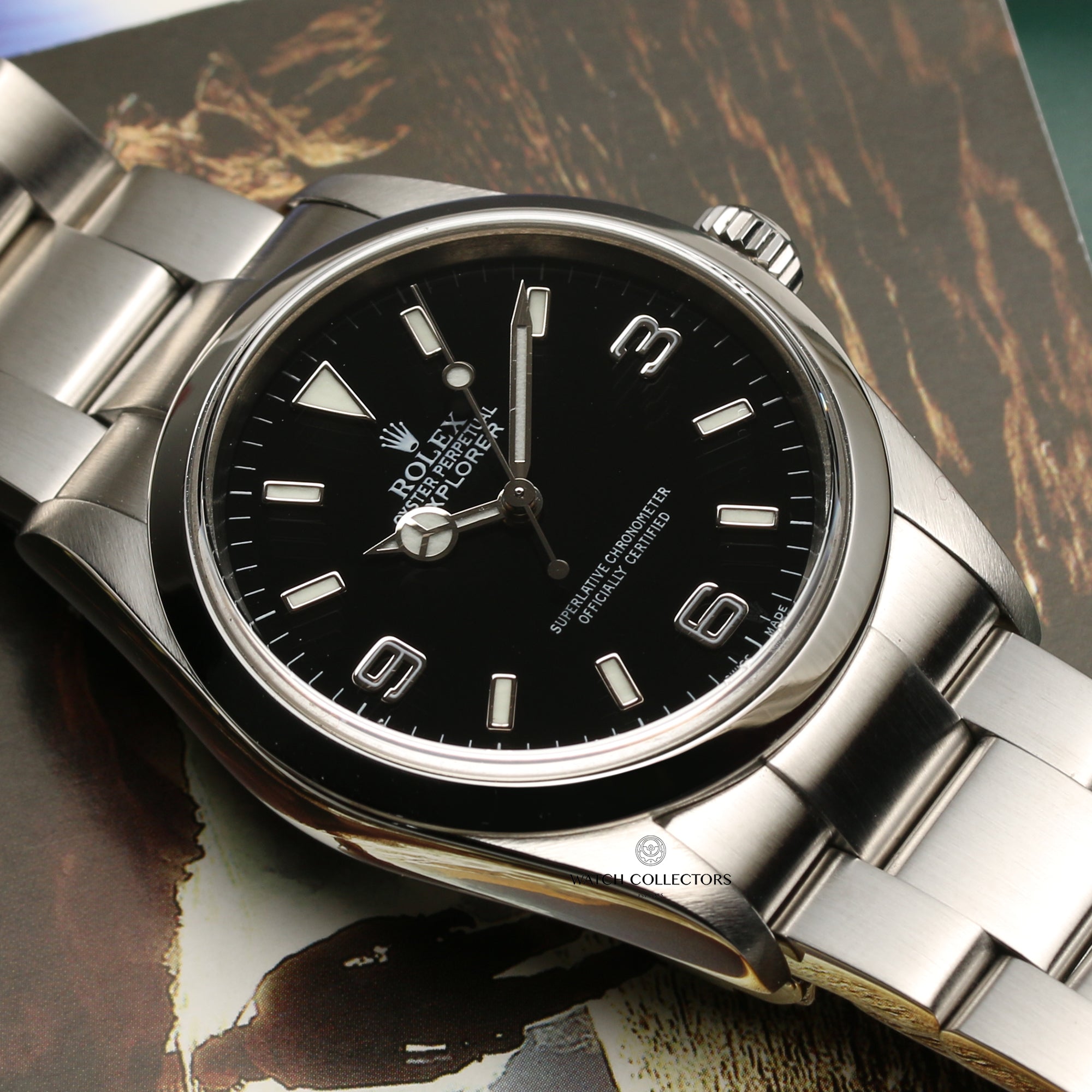Rolex Explorer Stainless Steel Second Hand Watch Collectors 5