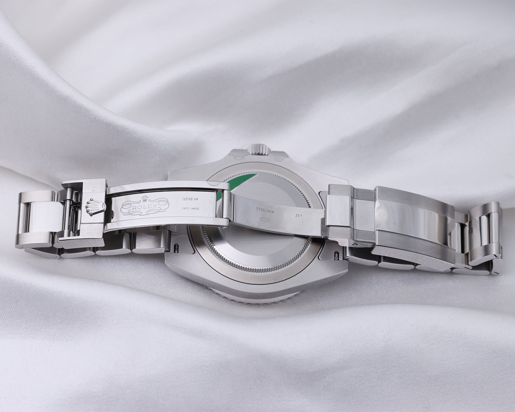 Rolex GMT Batman 126710BLNR Stainless Steel Second Hand Watch Collectors 6