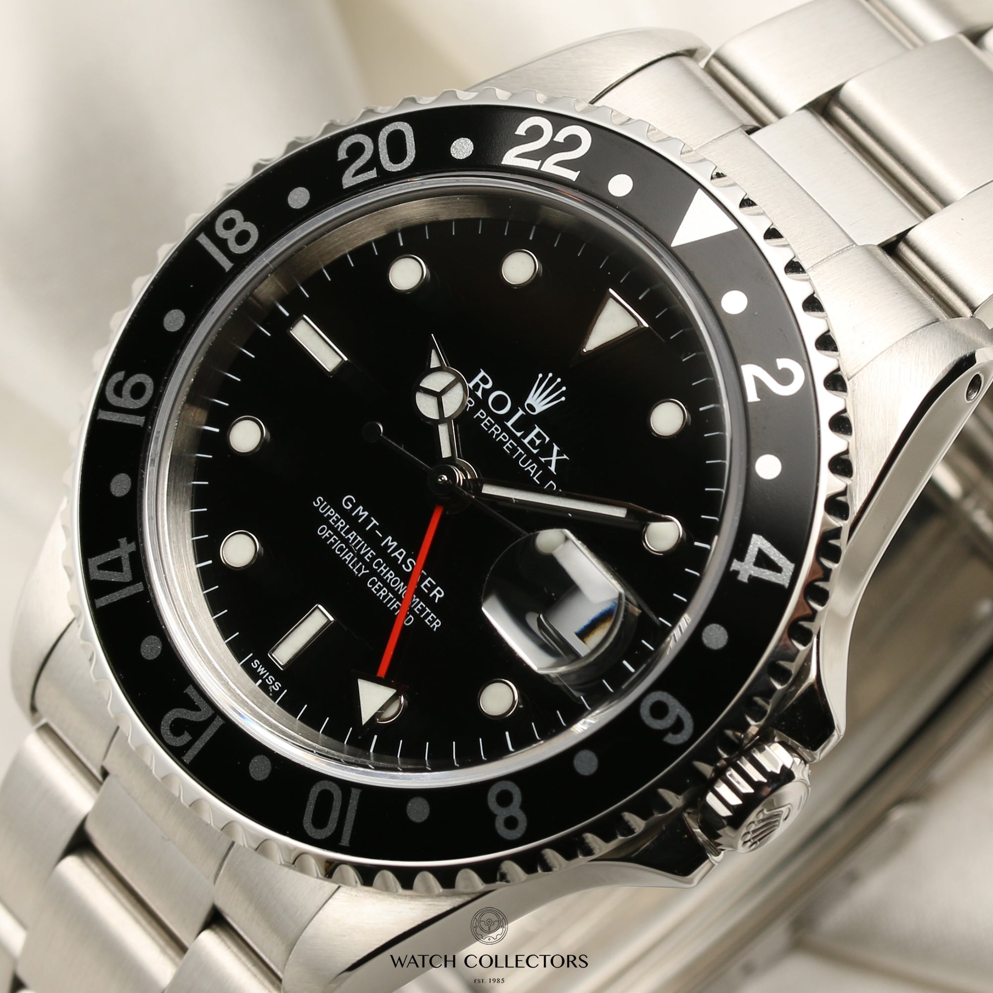 Rolex GMT-Master 16700 Stainless Steel Second Hand Watch Collectors 4