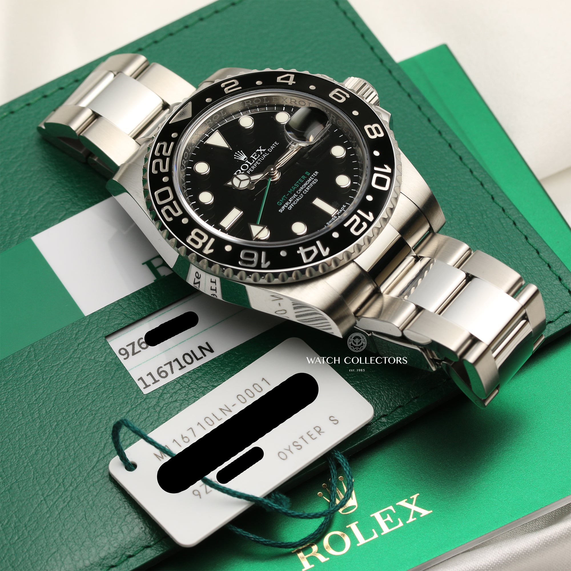 Rolex GMT-Master II 116710 Stainless Steel Second Hand Watch Collectors 10