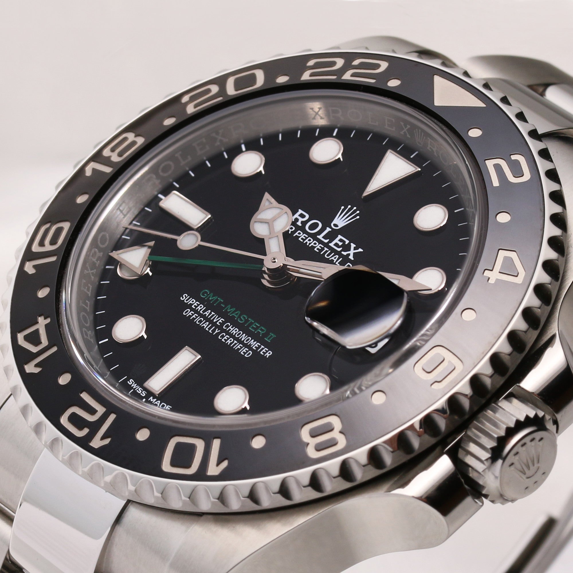 Rolex GMT-Master II 116710LN Stainless Steel Full Set Second Hand Watchcollectors (4)