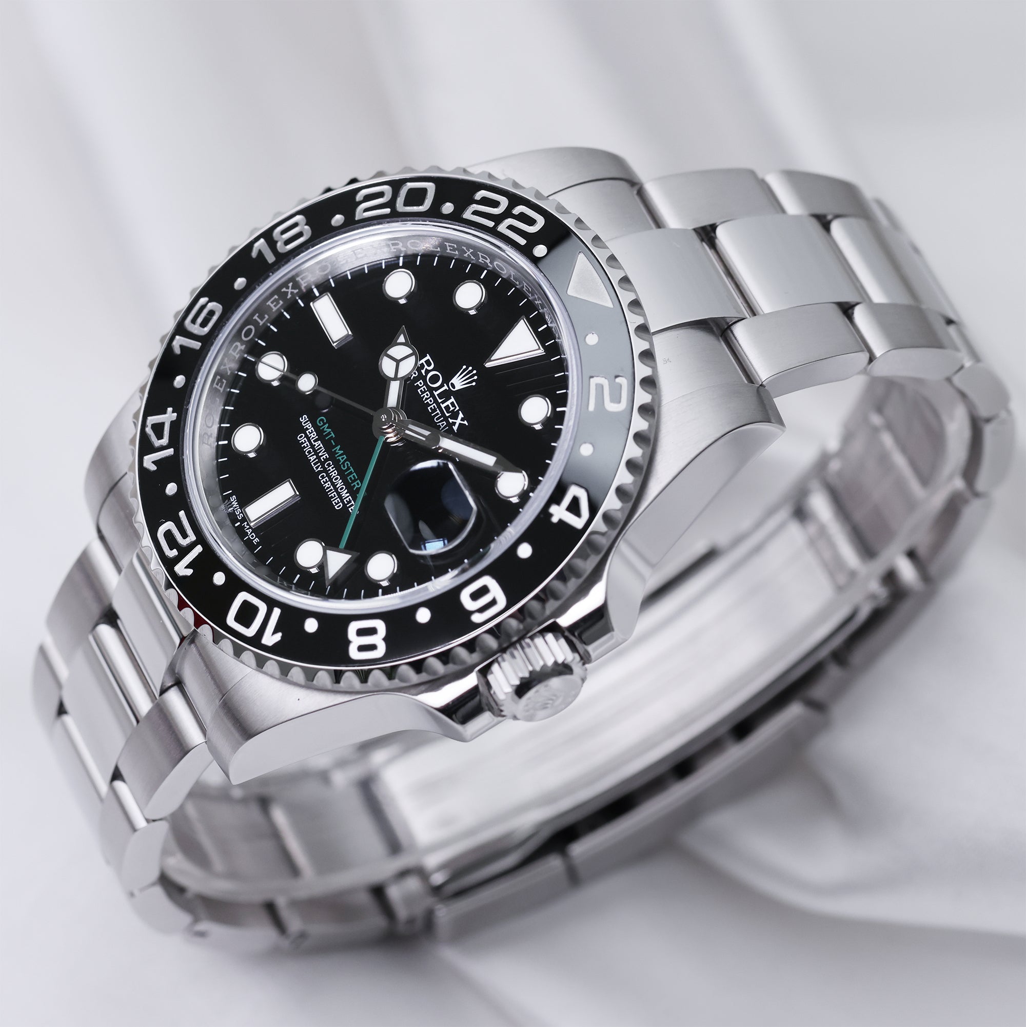 Rolex GMT-Master II 116710LN Stainless Steel Second Hand Watch Collectors 3