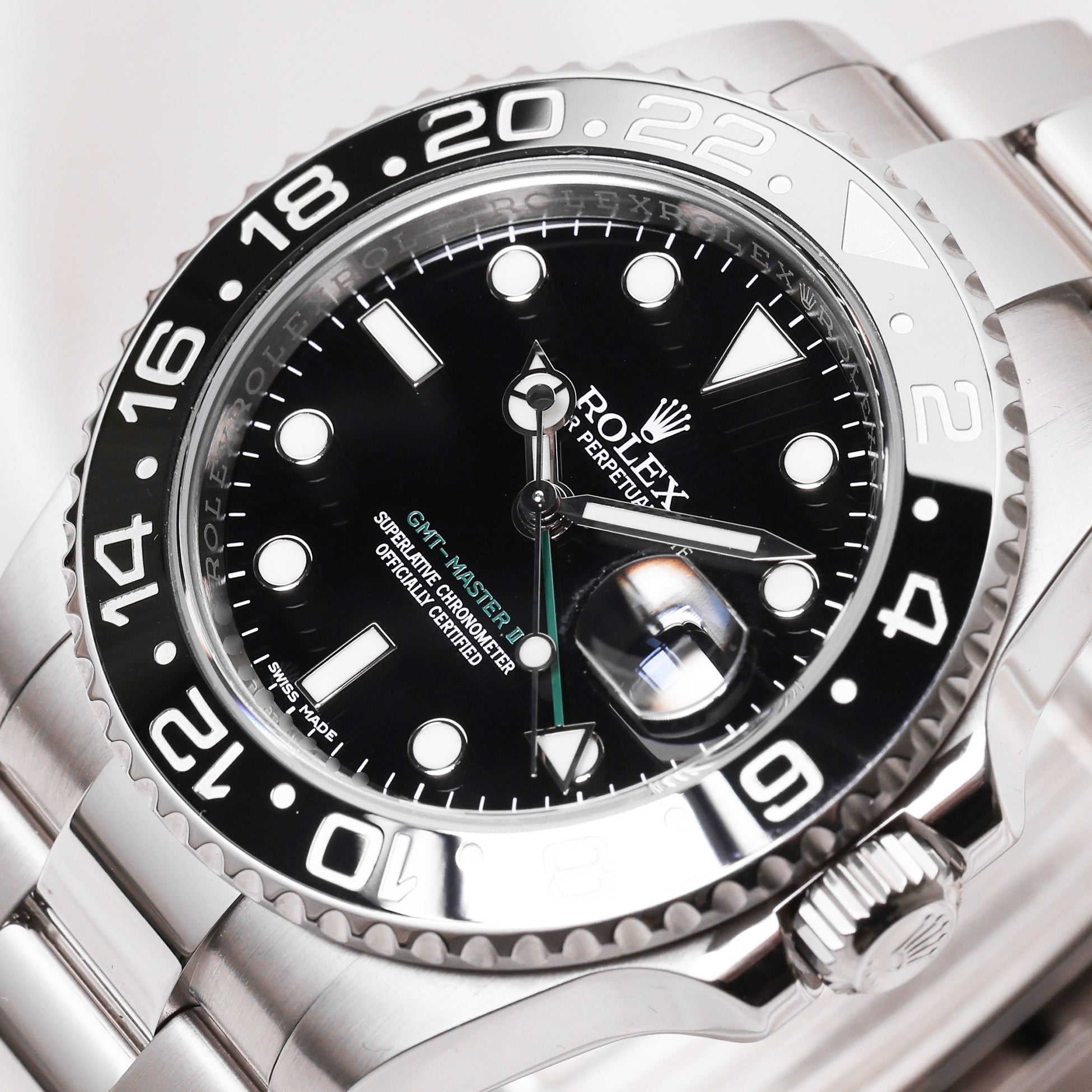 Rolex GMT-Master II 116710LN Stainless Steel Second Hand Watch Collectors 4