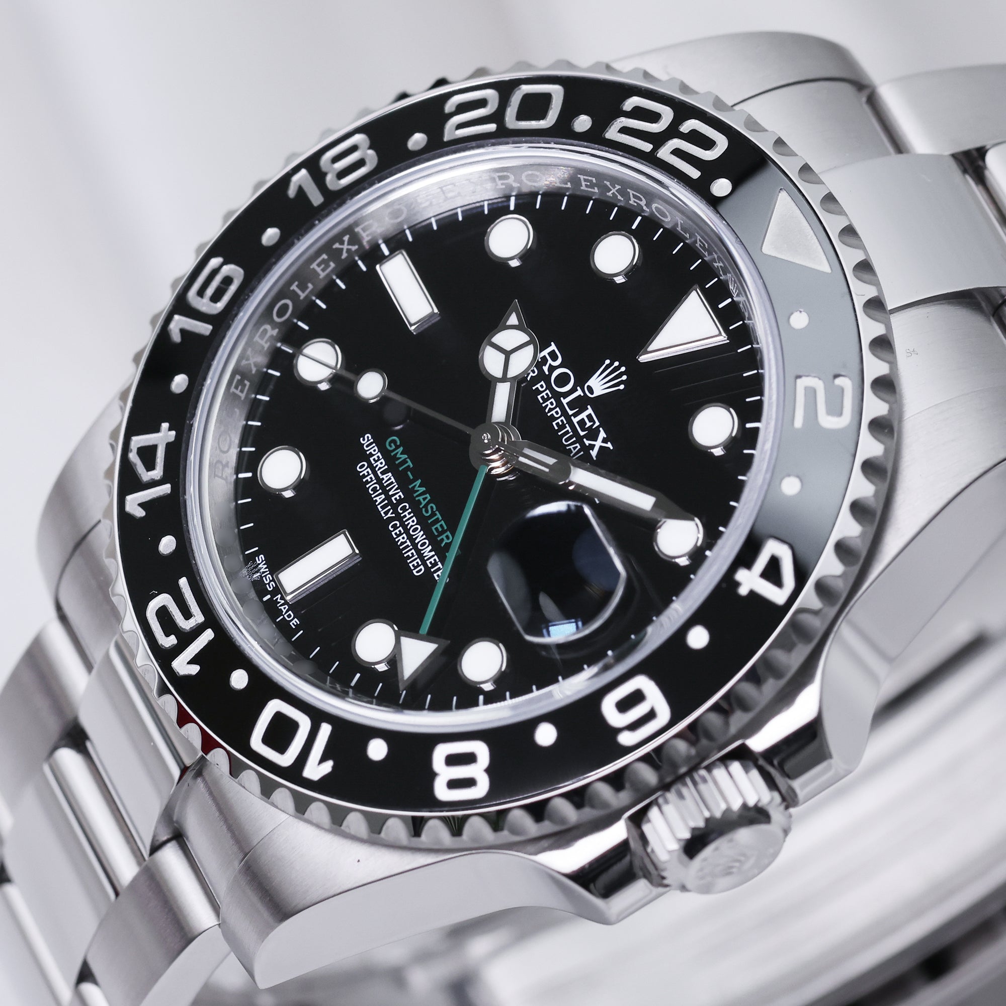 Rolex GMT-Master II 116710LN Stainless Steel Second Hand Watch Collectors 4