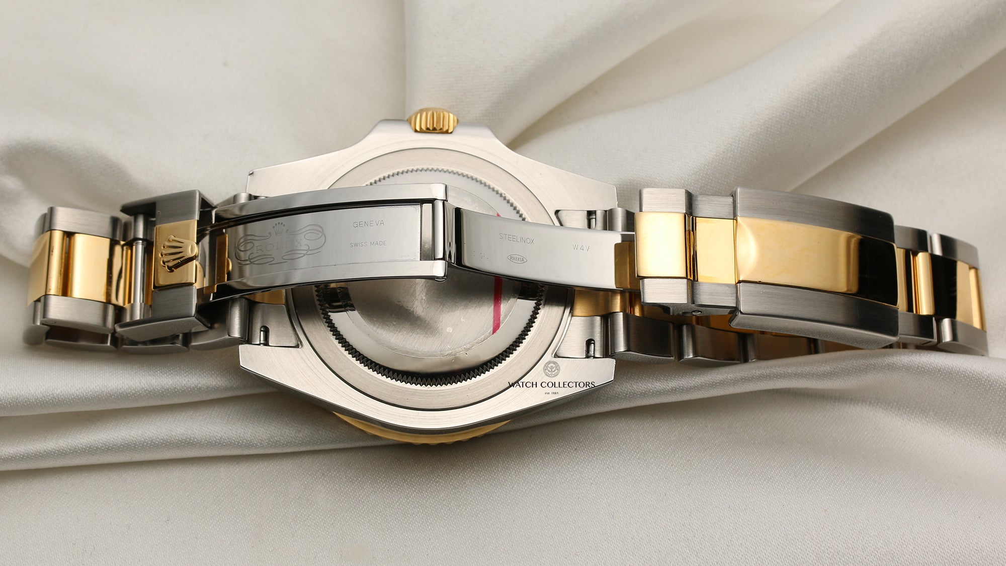 Rolex GMT-Master II 116713LN Green Dial Steel & Gold Second Hand Watch Collectors 8