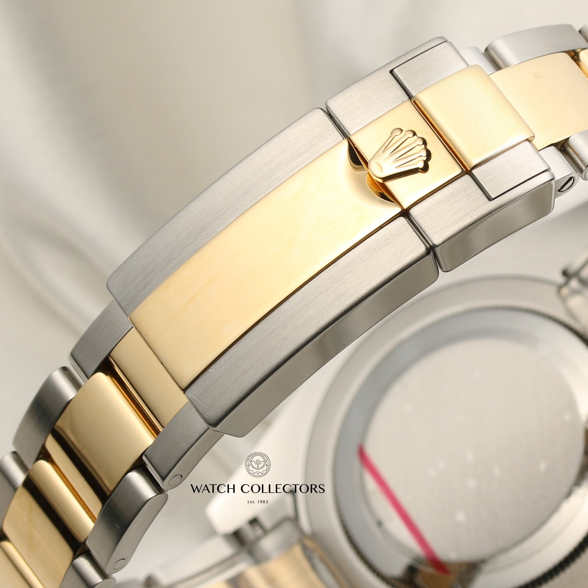 Rolex GMT-Master II 116713LN Green Dial Steel & Gold Second Hand Watch Collectors 9