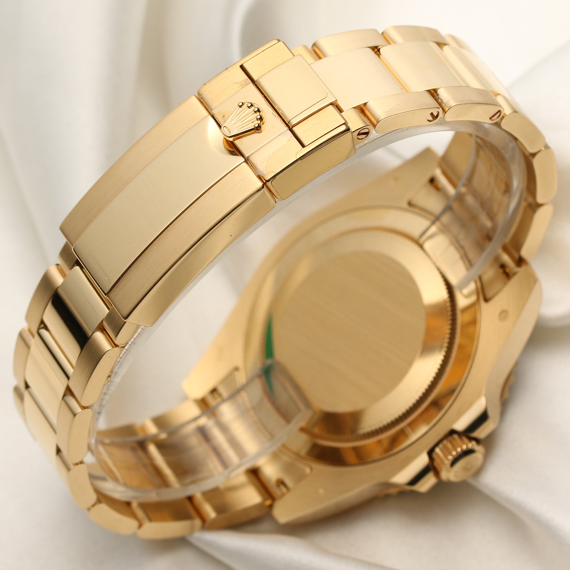 Rolex GMT-Master II 116718LN 18K Yellow Gold Ceramic Second Hand Watch Collectors 7