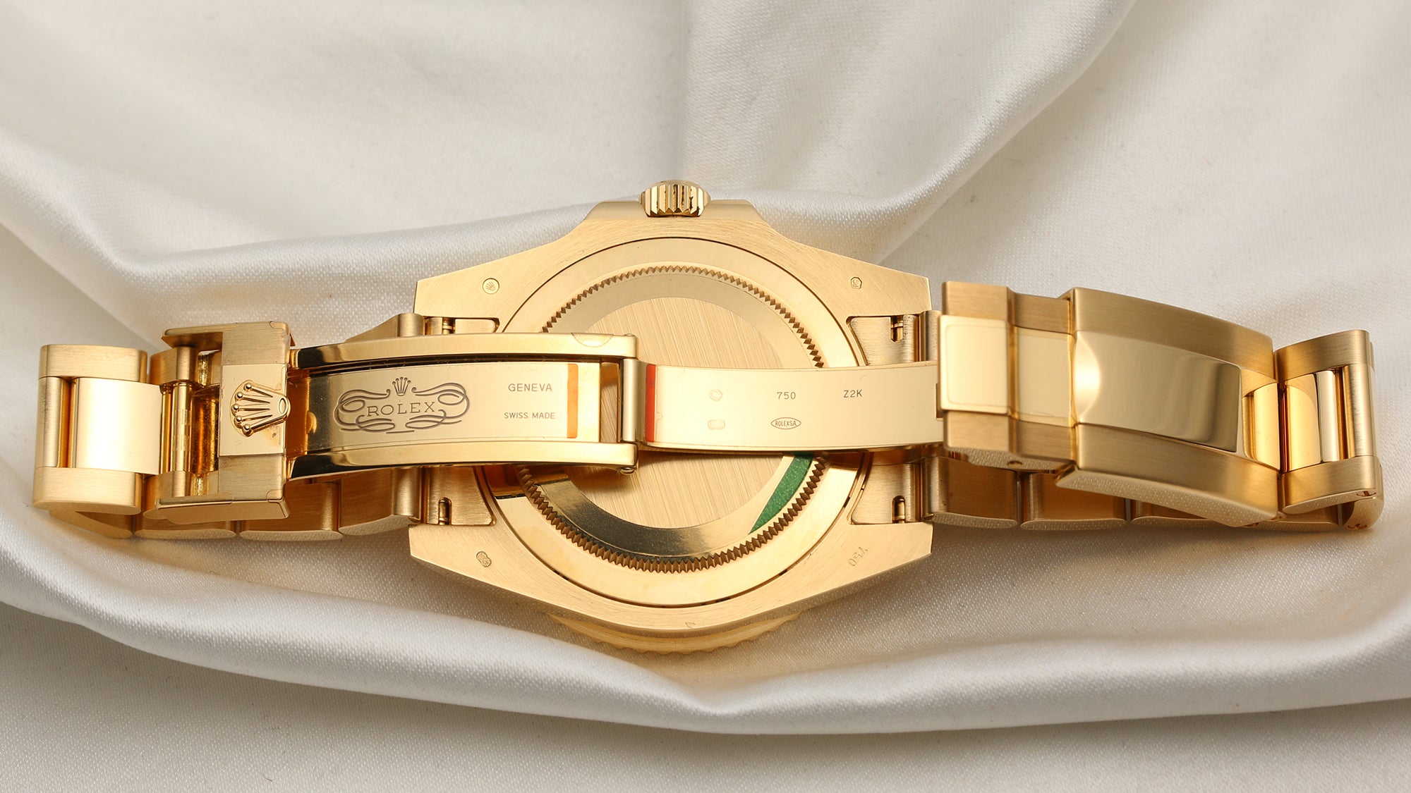 Rolex GMT-Master II 116718LN 18K Yellow Gold Ceramic Second Hand Watch Collectors 8