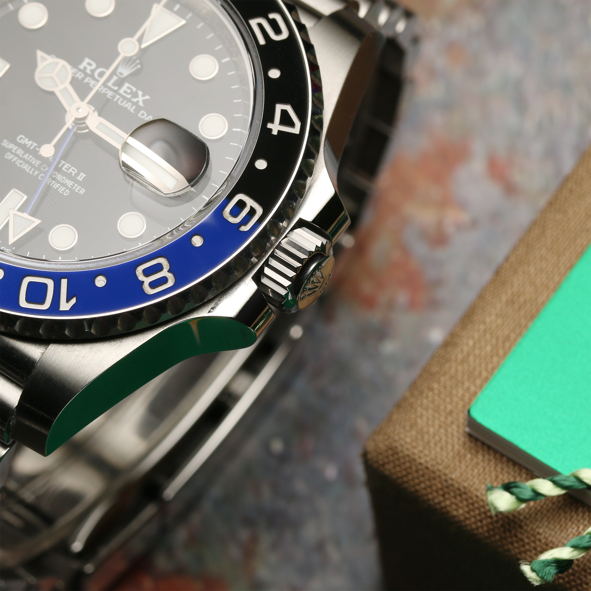 Rolex GMT-Master II 126710BLNR Batgirl Stainless Steel Second Hand Watch Collectors 5