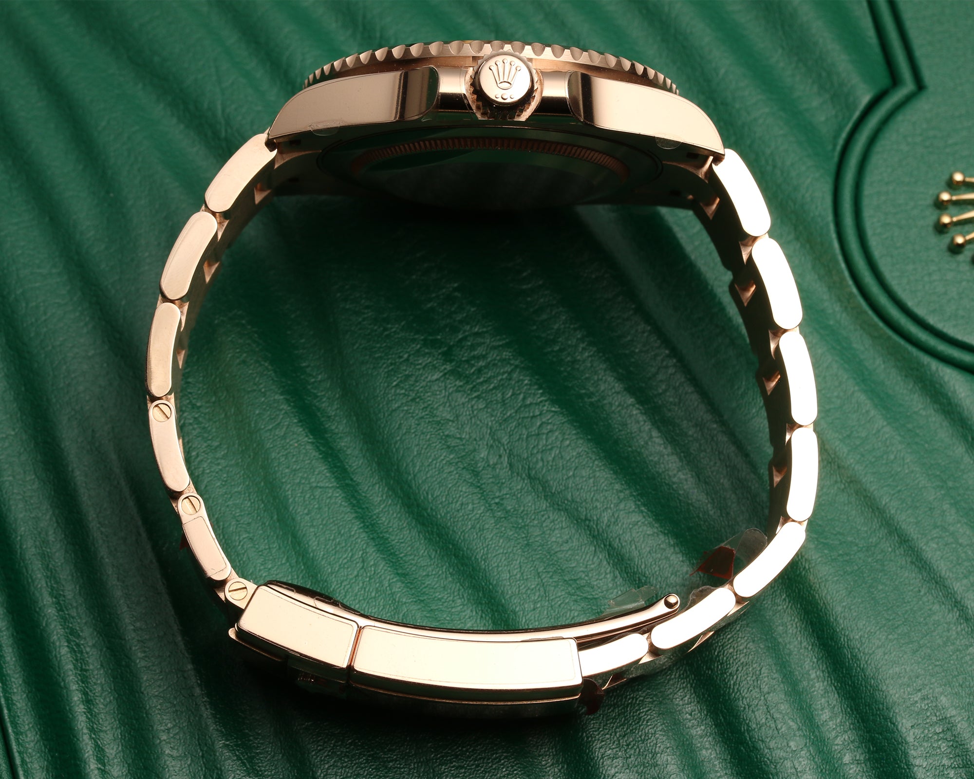 Rolex GMT-Master II 126715CHNR Root Beer 18K Rose Gold Second Hand Watch Collectors 8