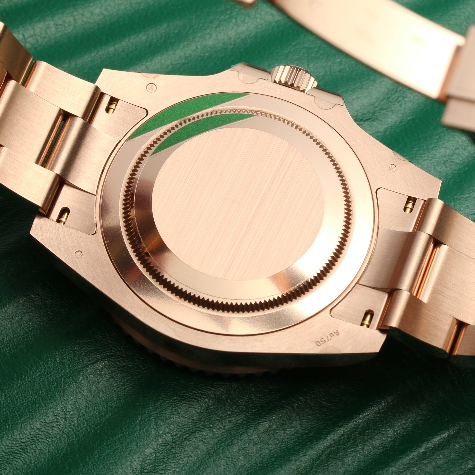 Rolex GMT-Master II 126715CHNR Root Beer 18K Rose Gold Second Hand Watch Collectors 9