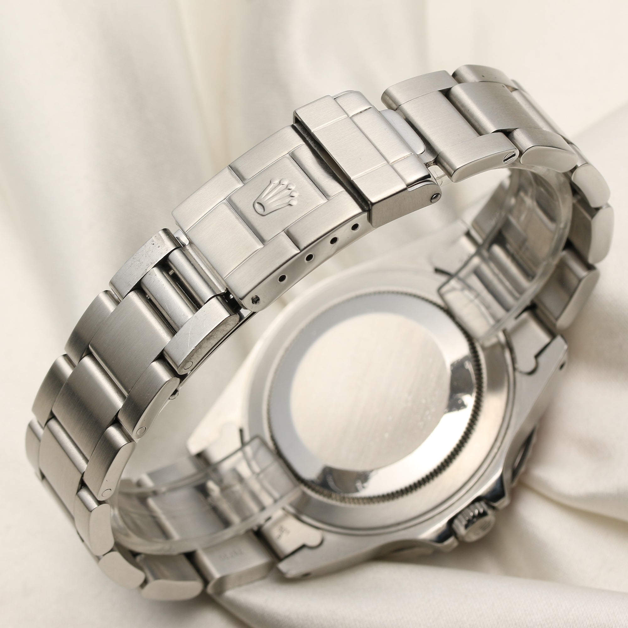 Rolex GMT-Master II 16710 Pepsi Stainless Steel Second Hand Watch Collectors 6