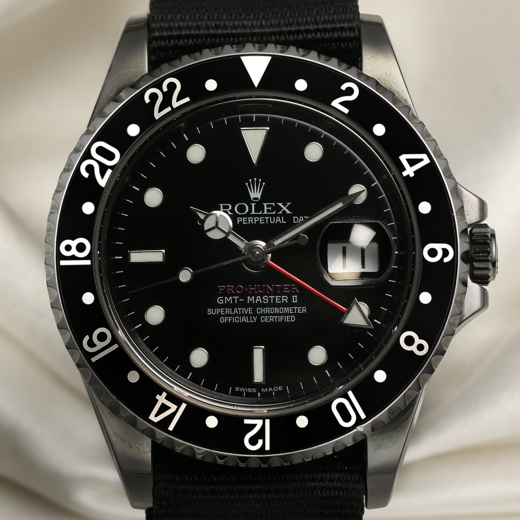 Rolex GMT-Master II 16710 Prohunter black Second Hand Watch Collectors 2