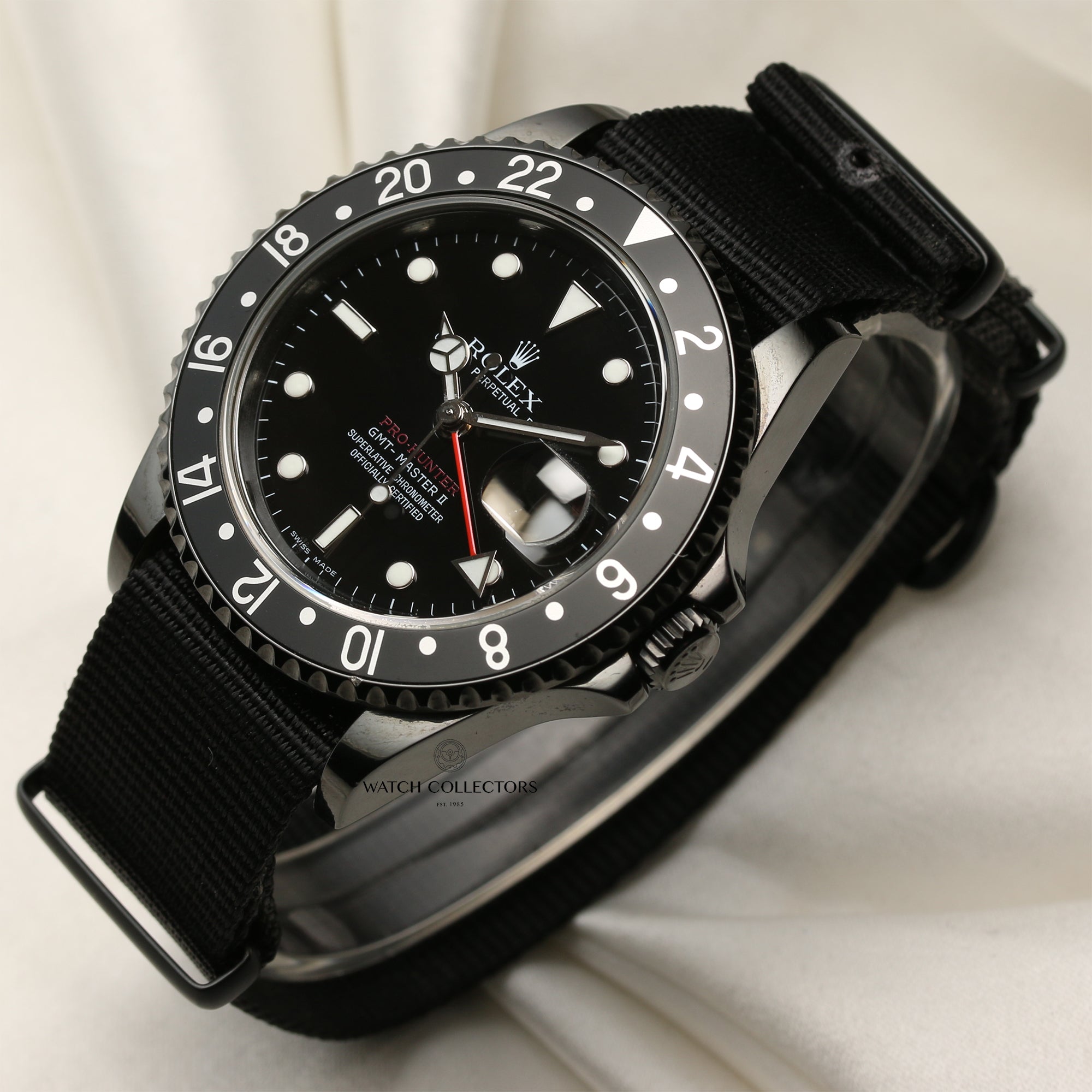 Rolex GMT-Master II 16710 Prohunter black Second Hand Watch Collectors 3