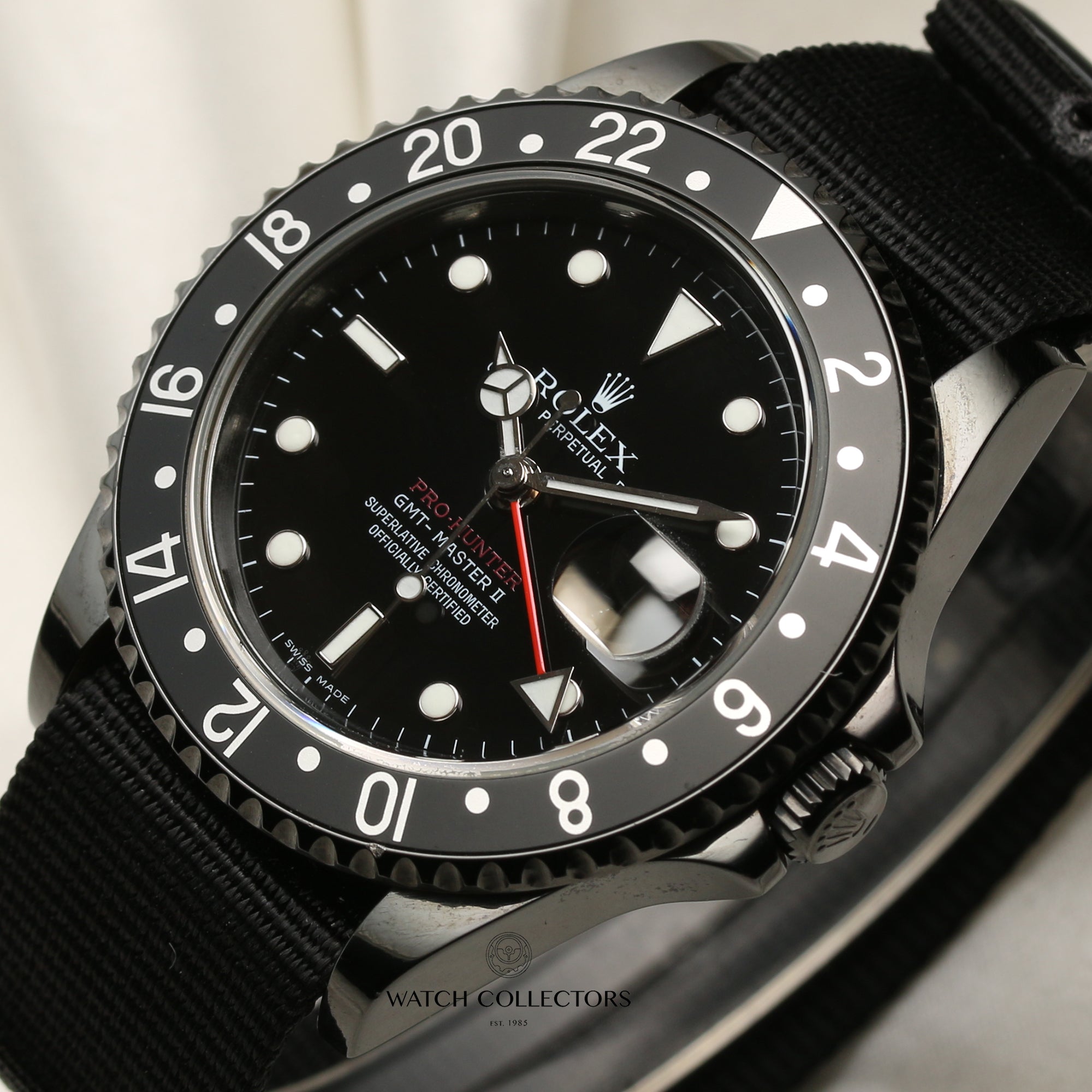 Rolex GMT-Master II 16710 Prohunter black Second Hand Watch Collectors 4