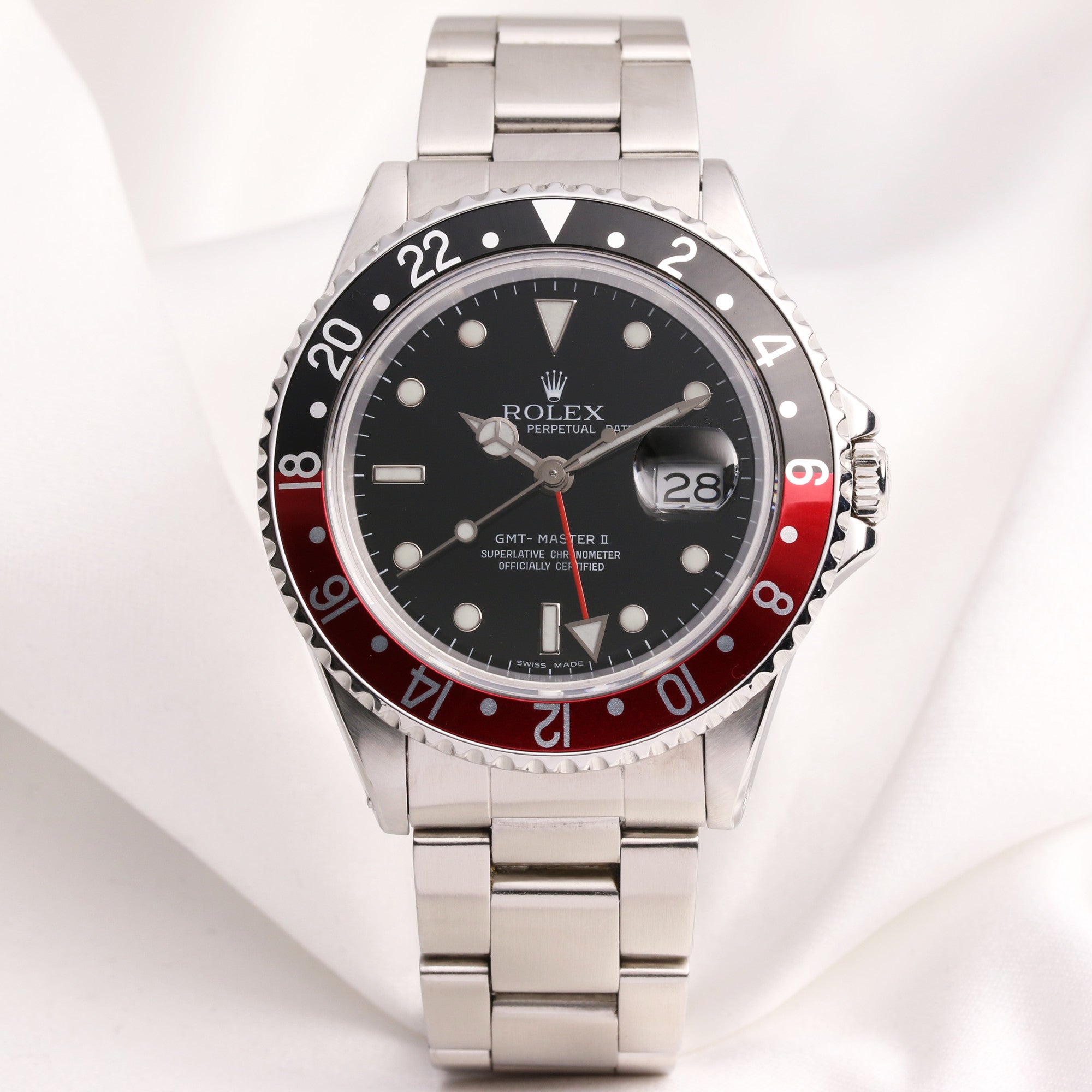 Rolex GMT-Master II 16710 Stainless Steel Second Hand Watch Collectors 1