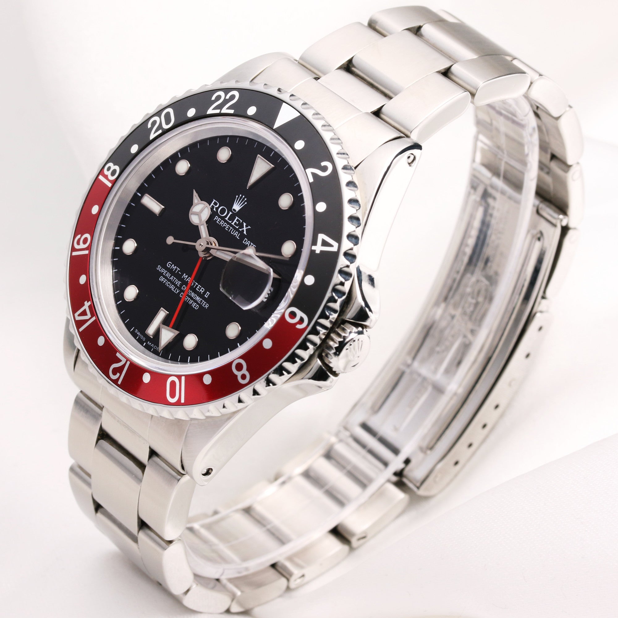 Rolex GMT-Master II 16710 Stainless Steel Second Hand Watch Collectors 3