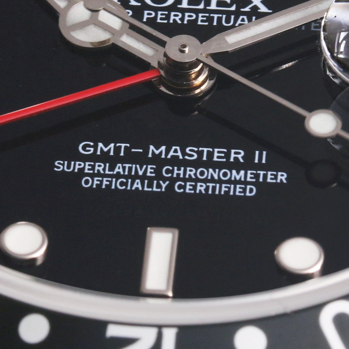 Rolex GMT-Master II 16710T Stick Dial Stainless Steel Second Hand Watch Collectors 6