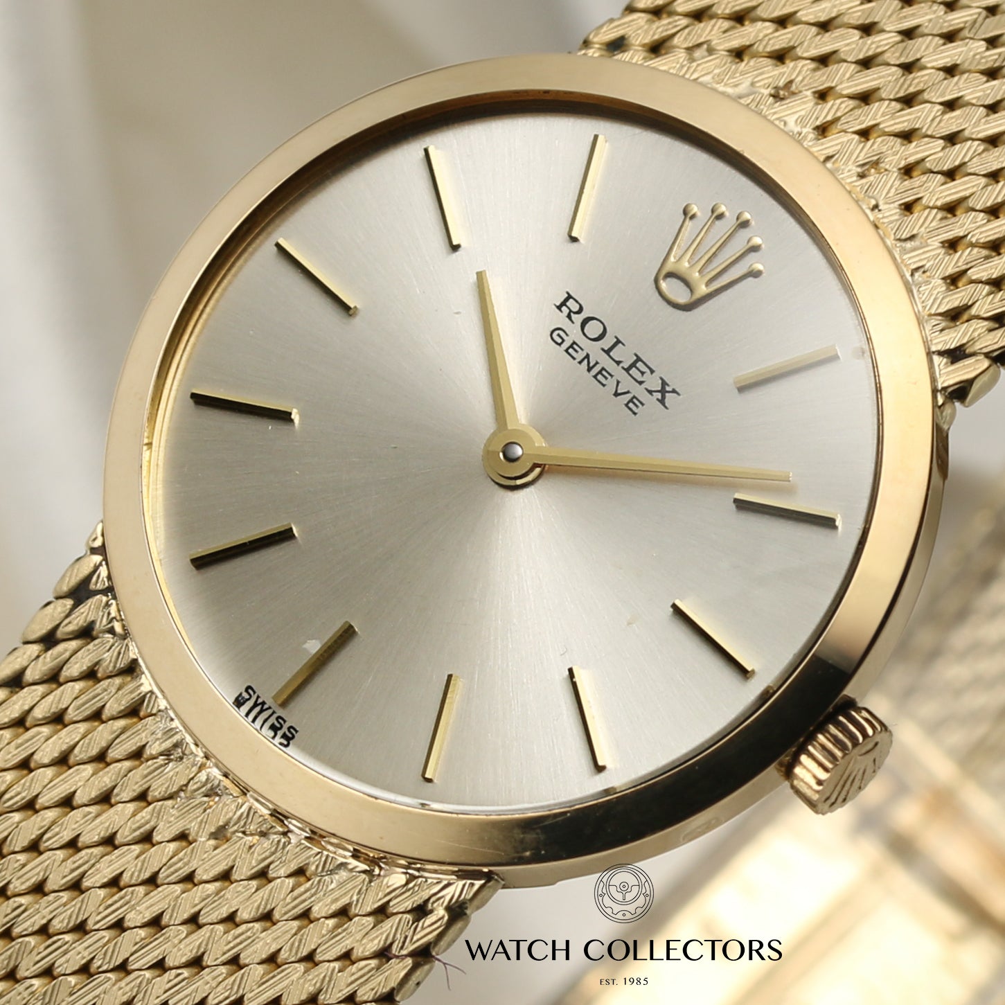 Rolex Lady 18K Yellow Gold Second Hand Watch Collectors 4