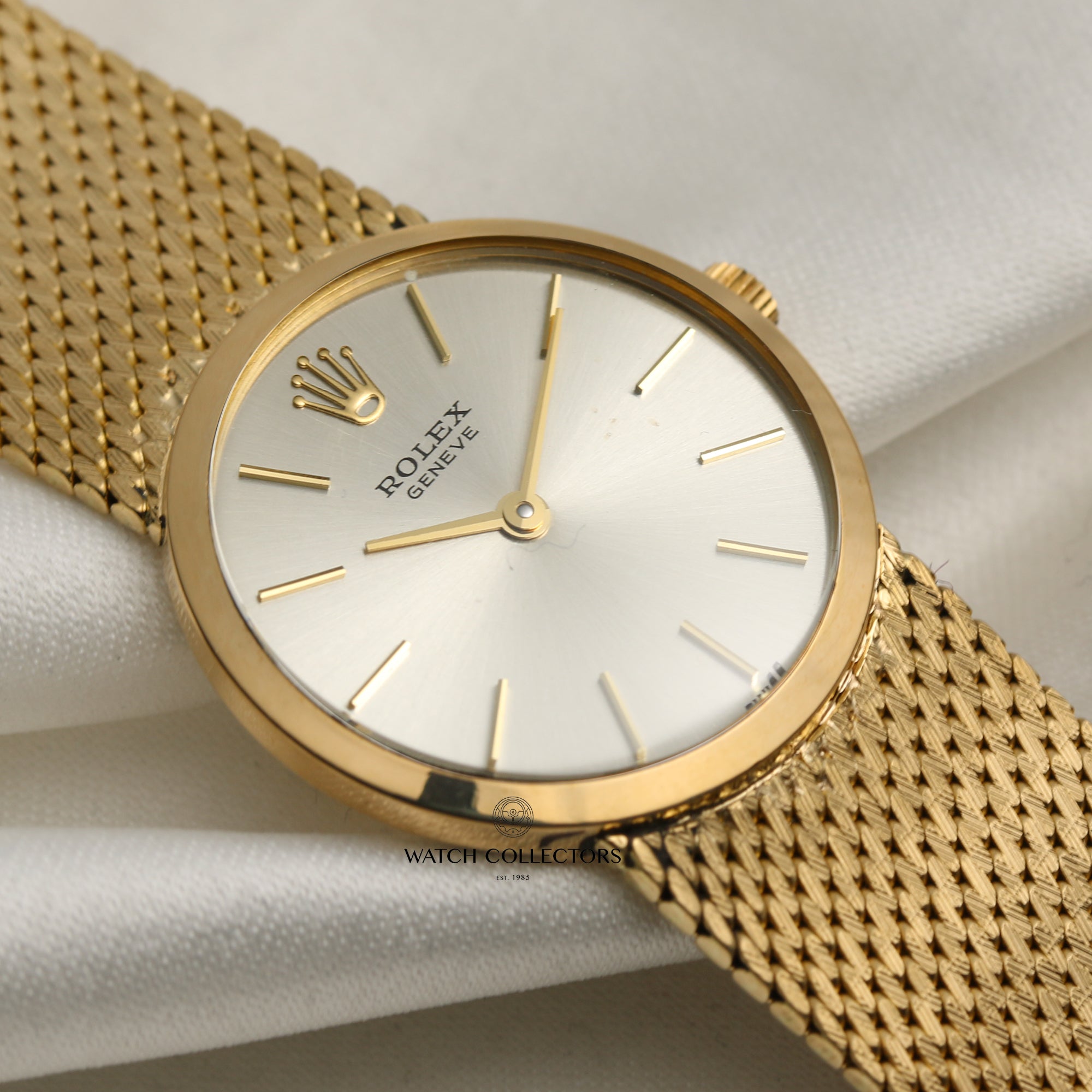 Rolex Lady 18K Yellow Gold Second Hand Watch Collectors 5