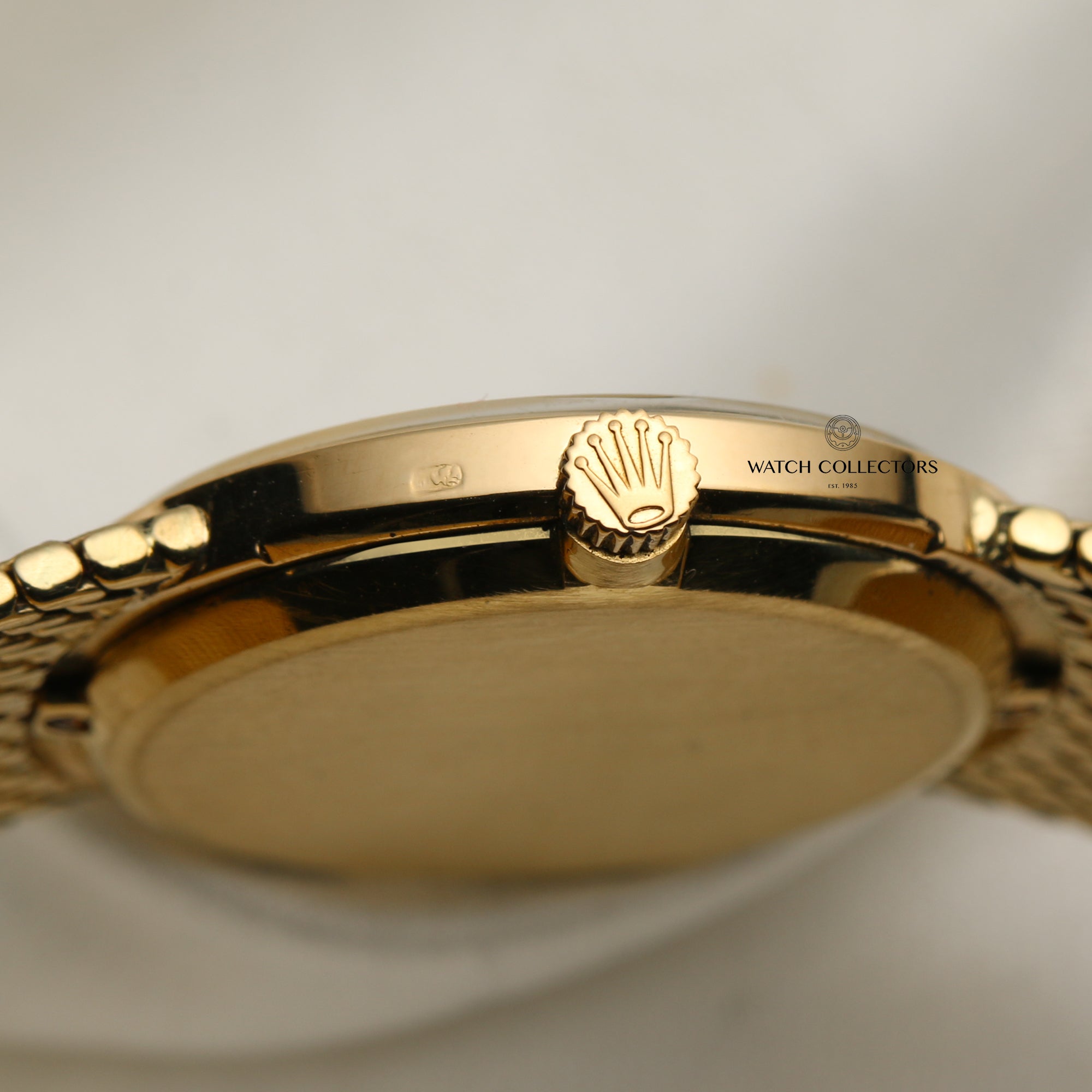 Rolex Lady 18K Yellow Gold Second Hand Watch Collectors 6