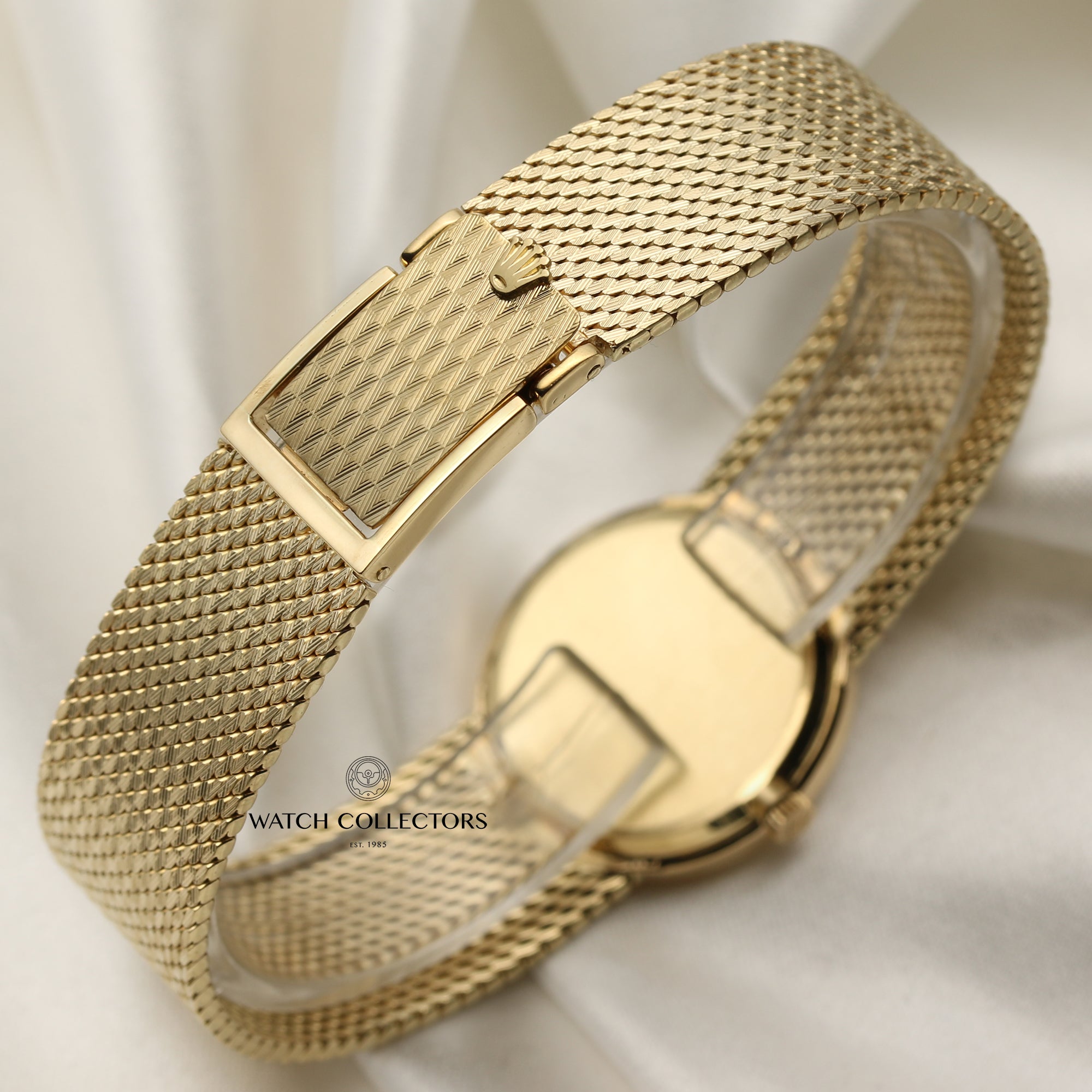 Rolex Lady 18K Yellow Gold Second Hand Watch Collectors 7