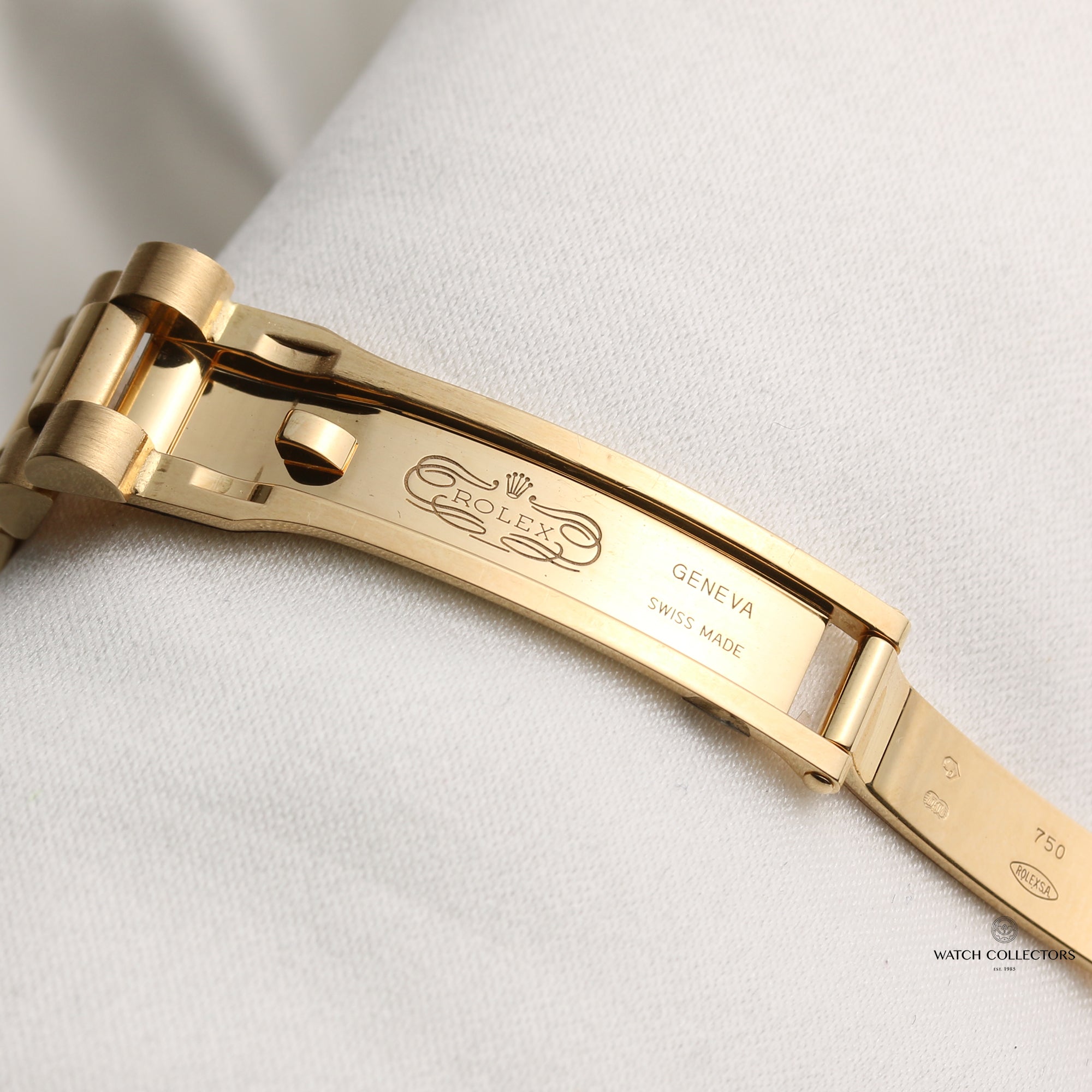 Rolex Lady DateJust 179138 MOP Diamond Dial 18K Yellow Gold Second Hand Watch Collectors 7