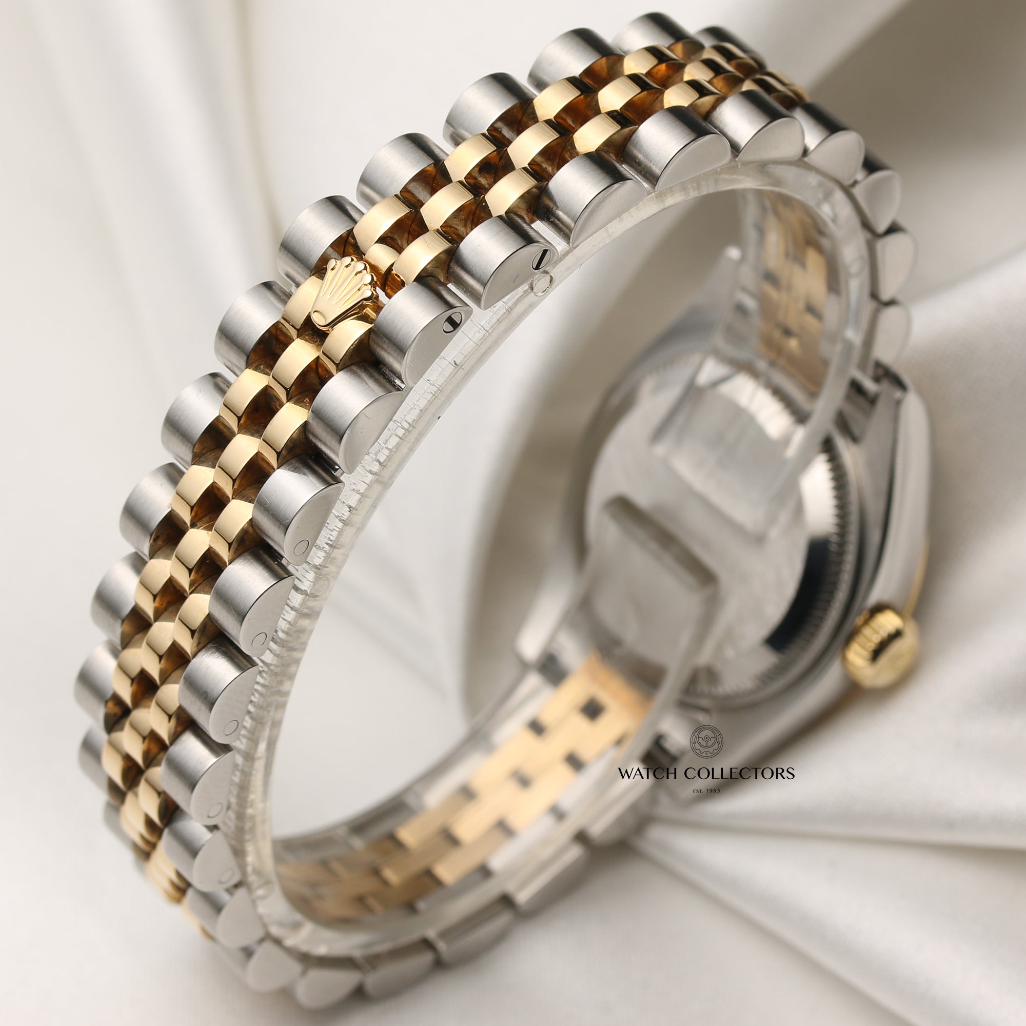 Rolex Lady DateJust 179173 Steel & Gold Diamond Dial Second Hand Watch Collectors 7