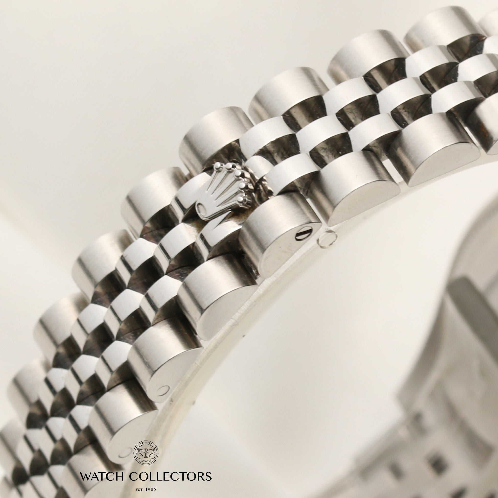 Rolex Lady DateJust 179174 Stainless Steel & 18K White Gold Bezel MOP Dial Second Hand Watch Collectors 6