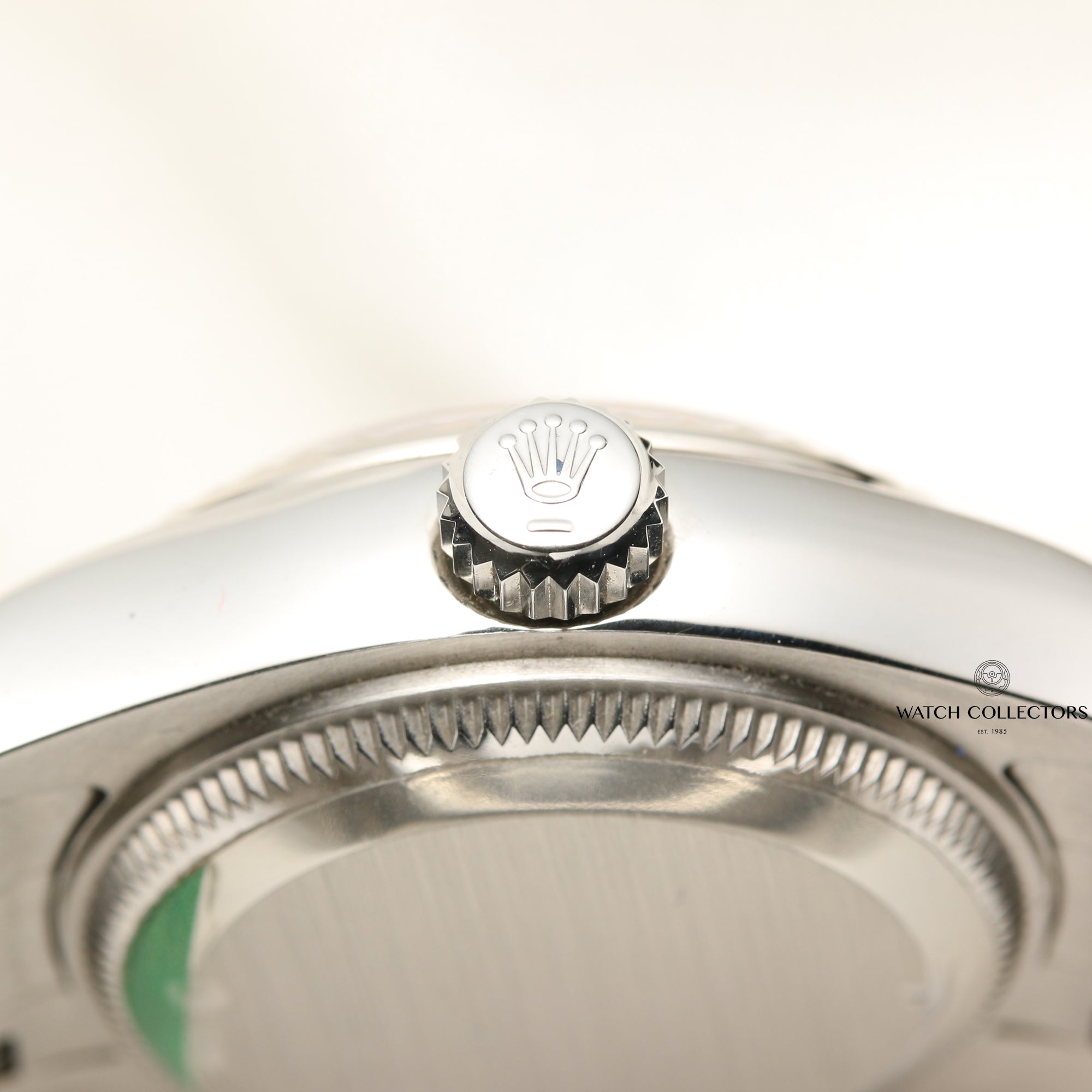 Rolex Lady DateJust 179174 Stainless Steel 18K White Gold Bezel Second Hand Watch Collectors 5