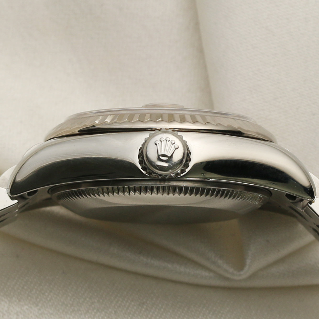 Rolex Lady DateJust 179174 Stainless Steel Pink MOP Diamond Dial Second hand Watch Collectors 5