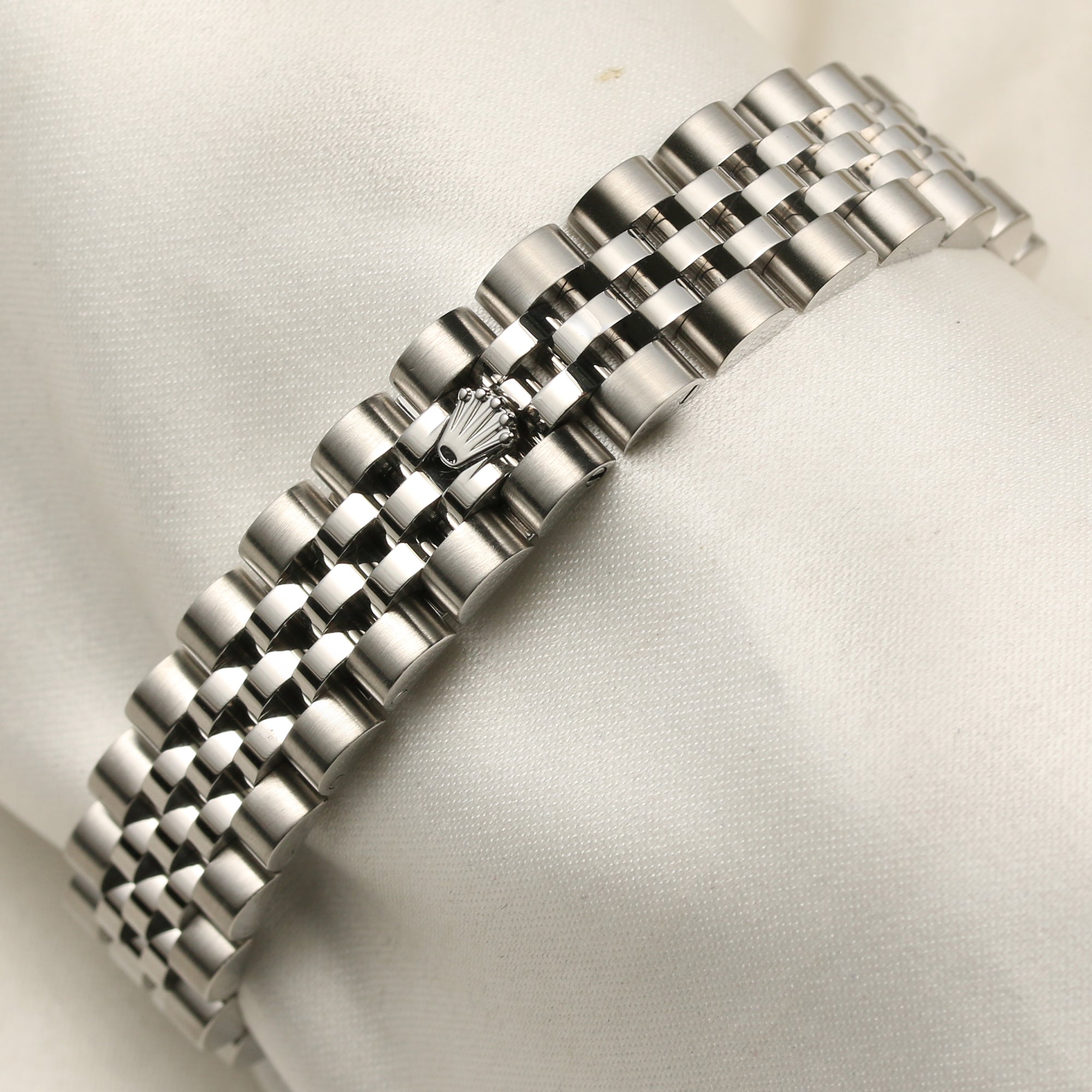 Rolex Lady DateJust 179174 Stainless Steel Pink MOP Diamond Dial Second hand Watch Collectors 7