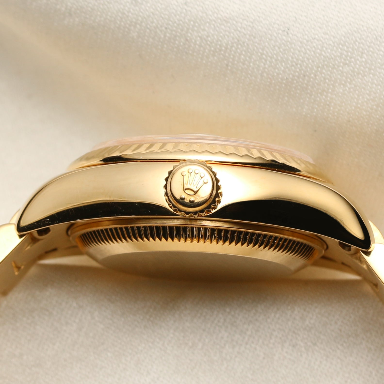 Rolex Lady DateJust 179178 18K Yellow Gold Champagne Diamond Dial Second Hand Watch Collectors 5