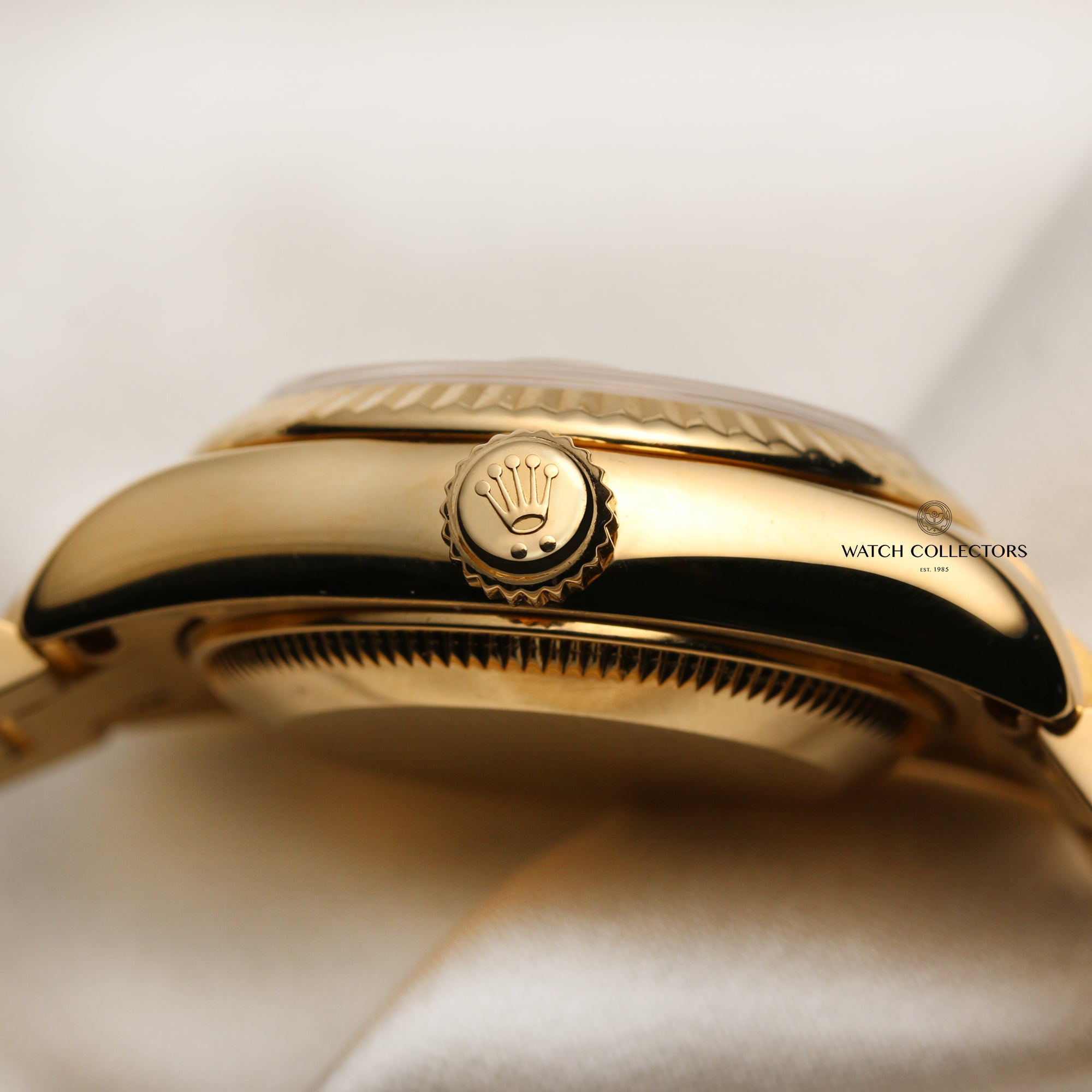 Rolex Lady DateJust 179178 18K Yellow Gold Diamond Dial Second Hand Watch Collectors 5