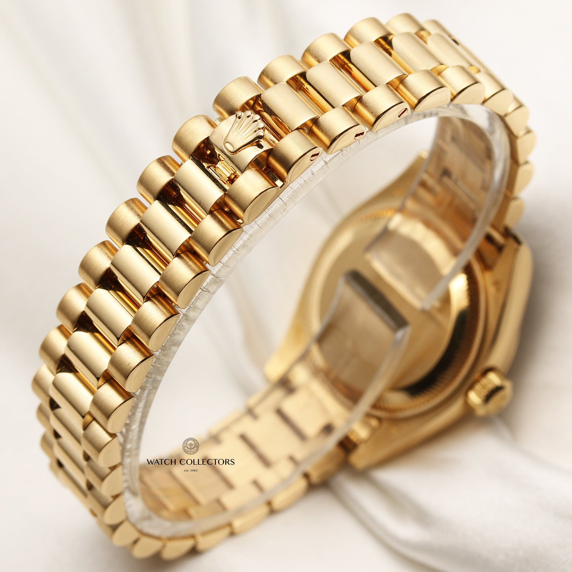 Rolex Lady DateJust 179178 MOP Diamond Dial 18K Yellow Gold Second Hand Watch Collectors 7