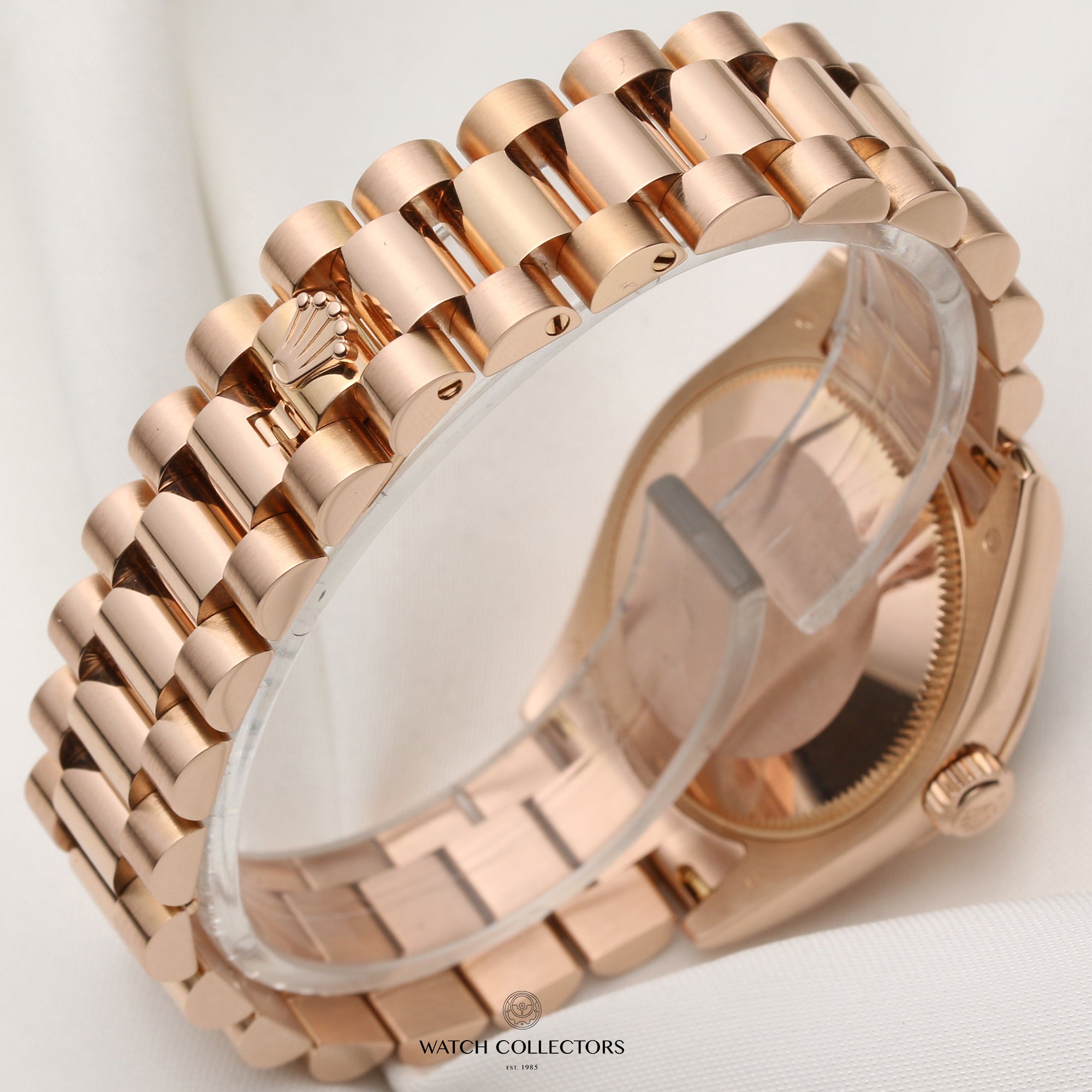 Rolex-Lady-DateJust-18K-Rose-Gold-Second-Hand-Watch-Collectors-7