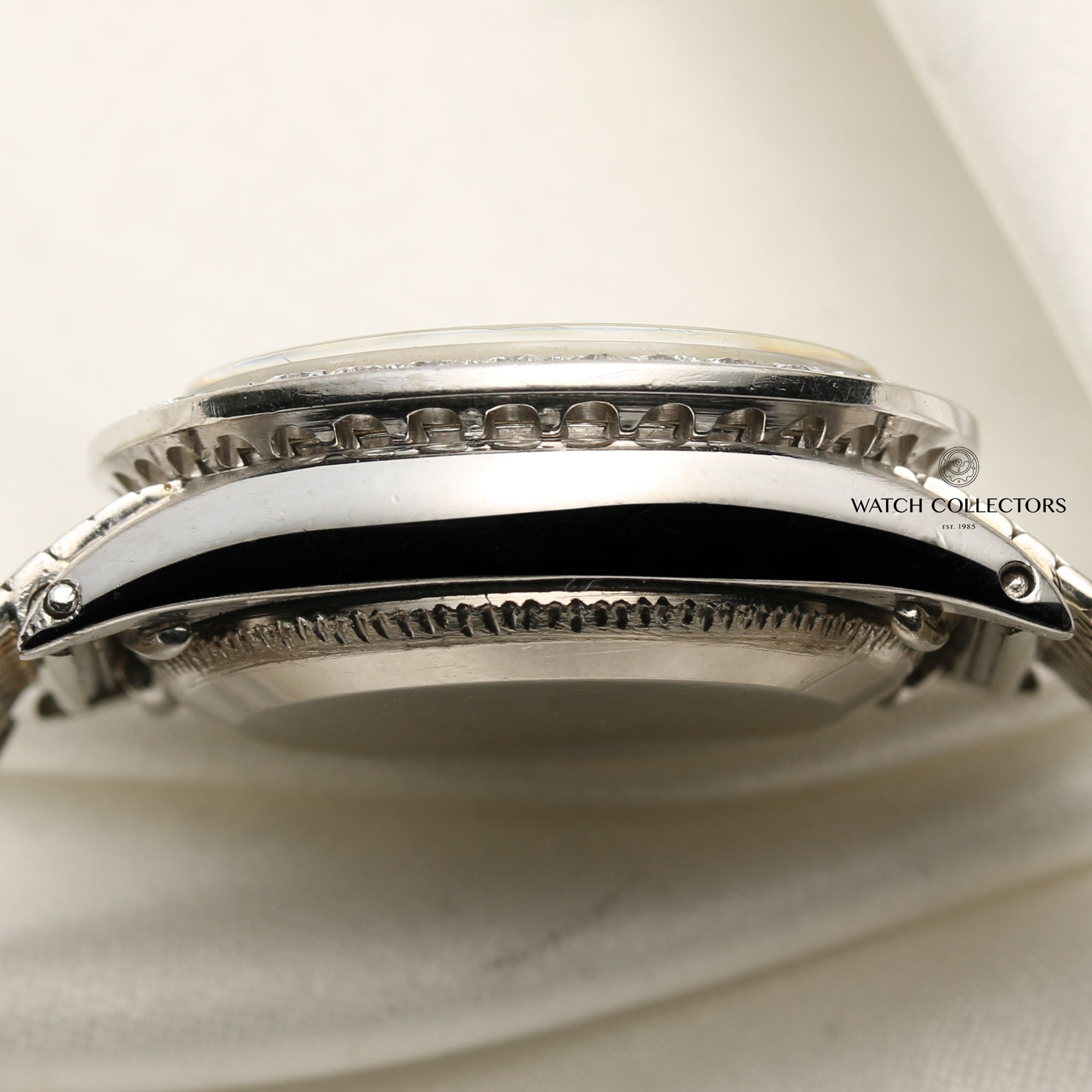 Rolex Lady DateJust 18K White Gold Second Hand Watch Collectors 5