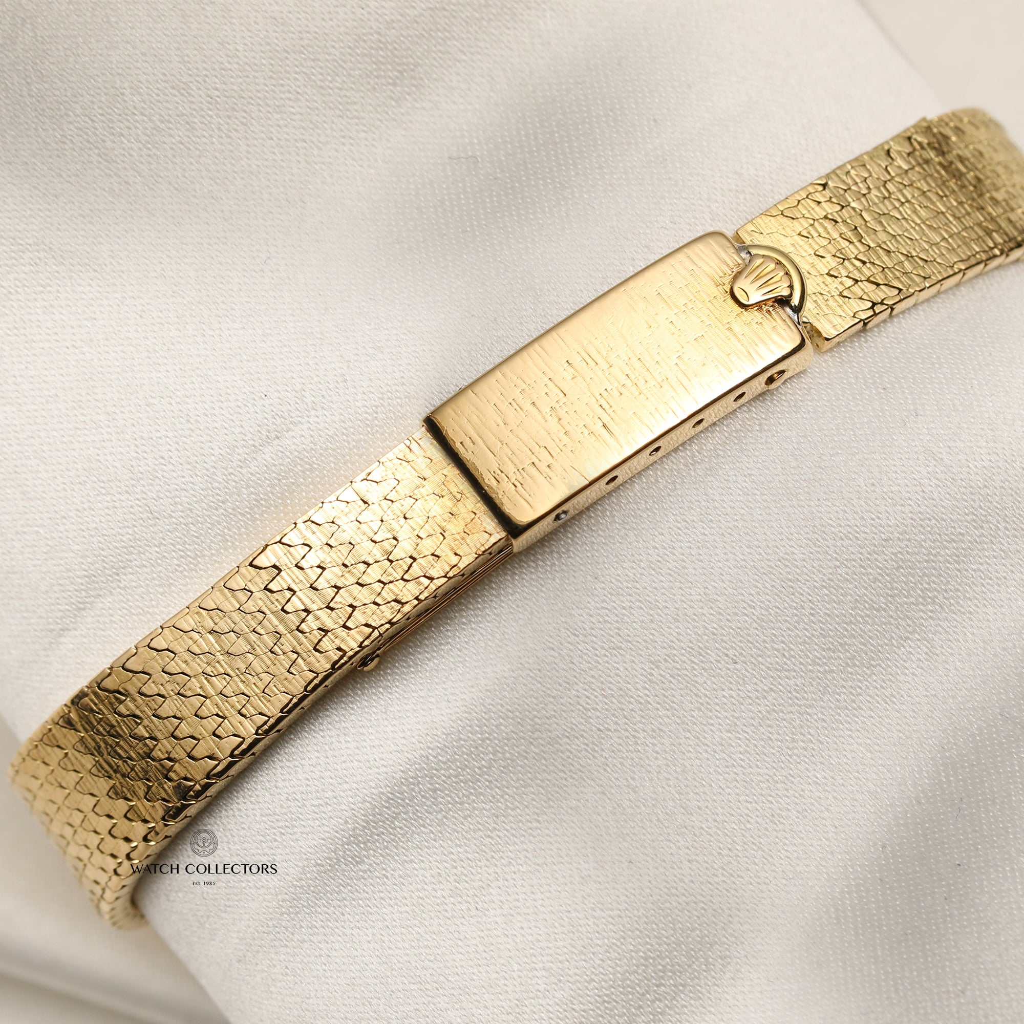 Rolex Lady DateJust 18K Yellow Gold Champagne Second Hand Watch Collectors 6