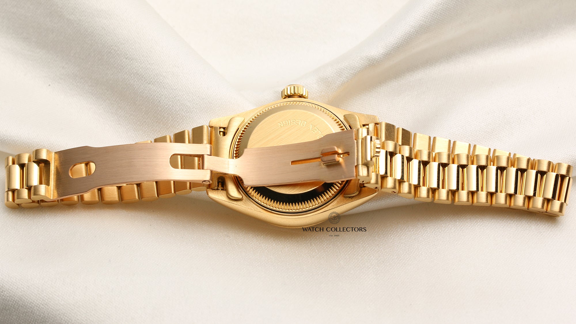 Rolex Lady DateJust 69173 18K Yellow Gold Second Hand Watch Collectors 6