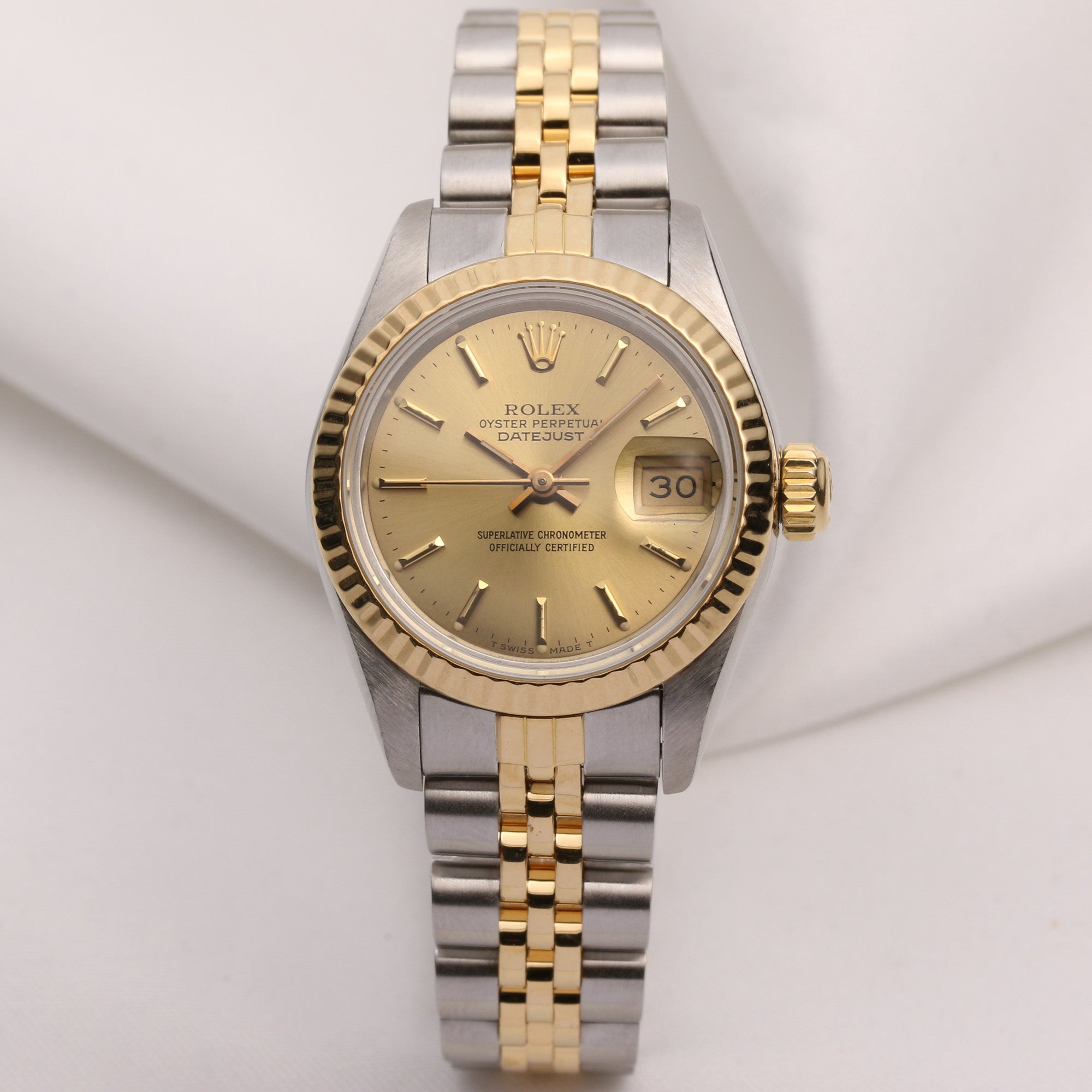 Rolex Lady DateJust 69173 Steel & Gold 941 Second Hand Watch Collectors 1