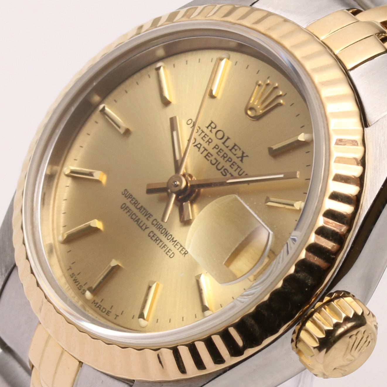 Rolex Lady DateJust 69173 Steel & Gold 941 Second Hand Watch Collectors 4