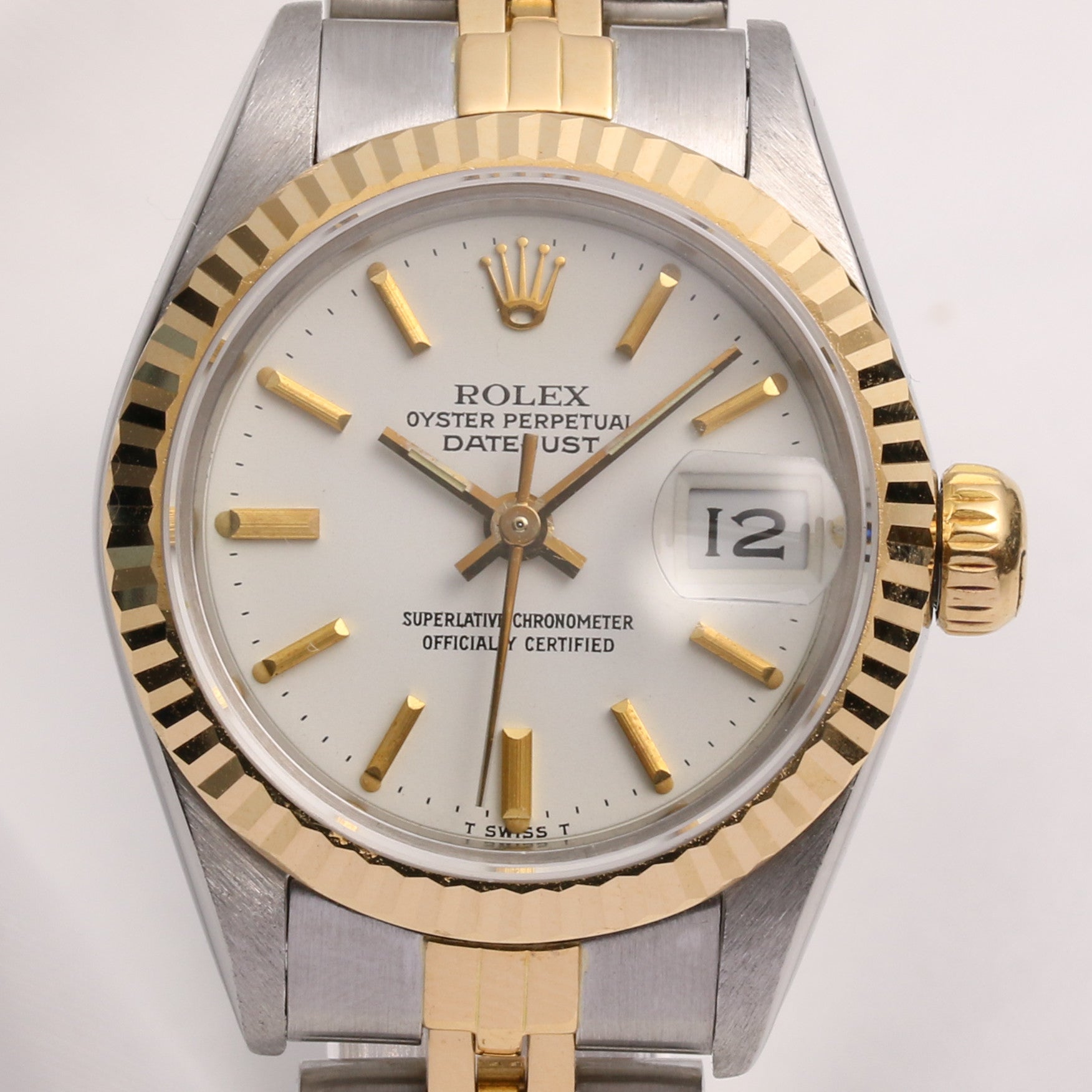 Rolex Lady DateJust 69173 Steel & Gold L67 Second Hand Watch Collectors 2