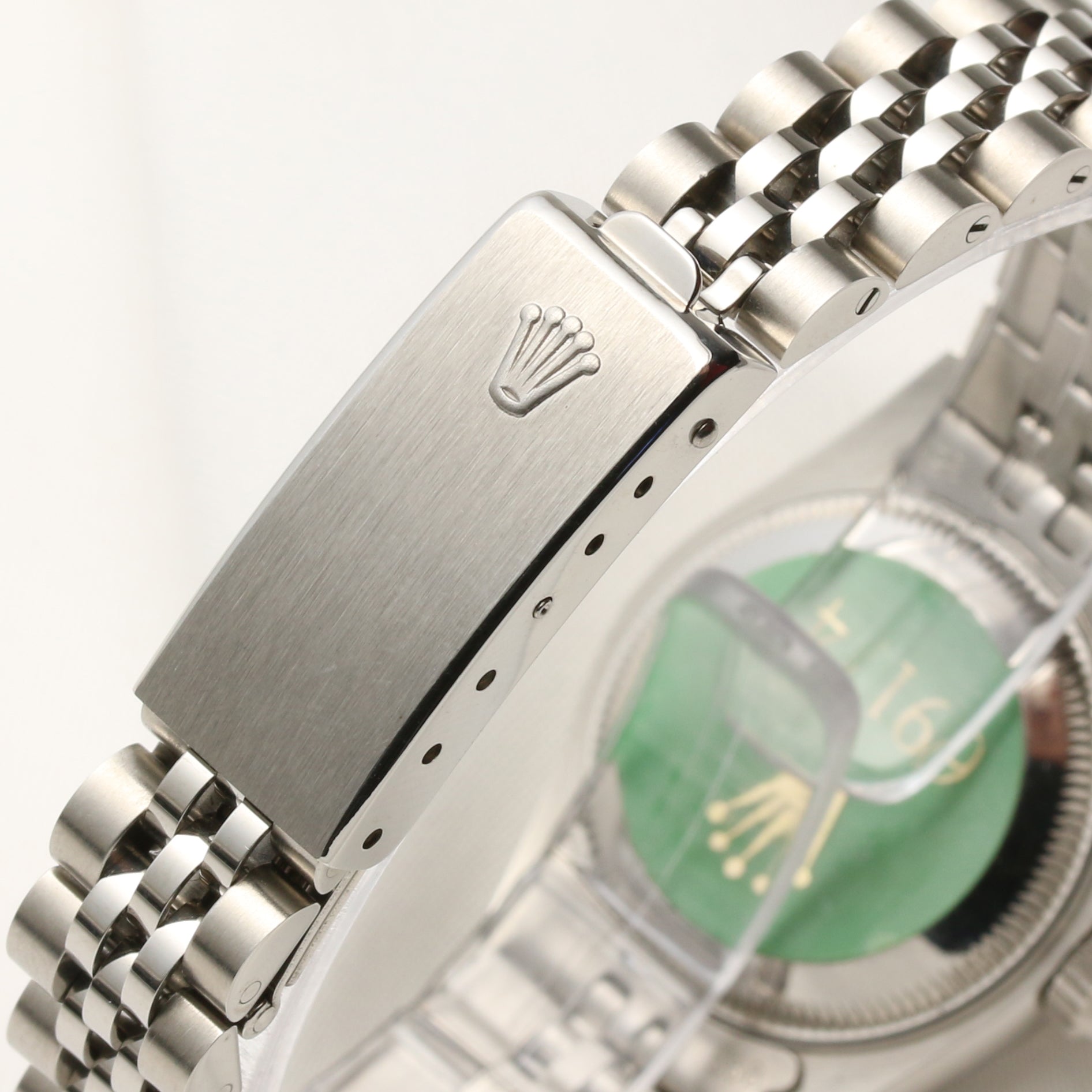 Rolex Lady DateJust 69174 Stainless Steel Diamond Dial Second Hand Watch Collectors 6