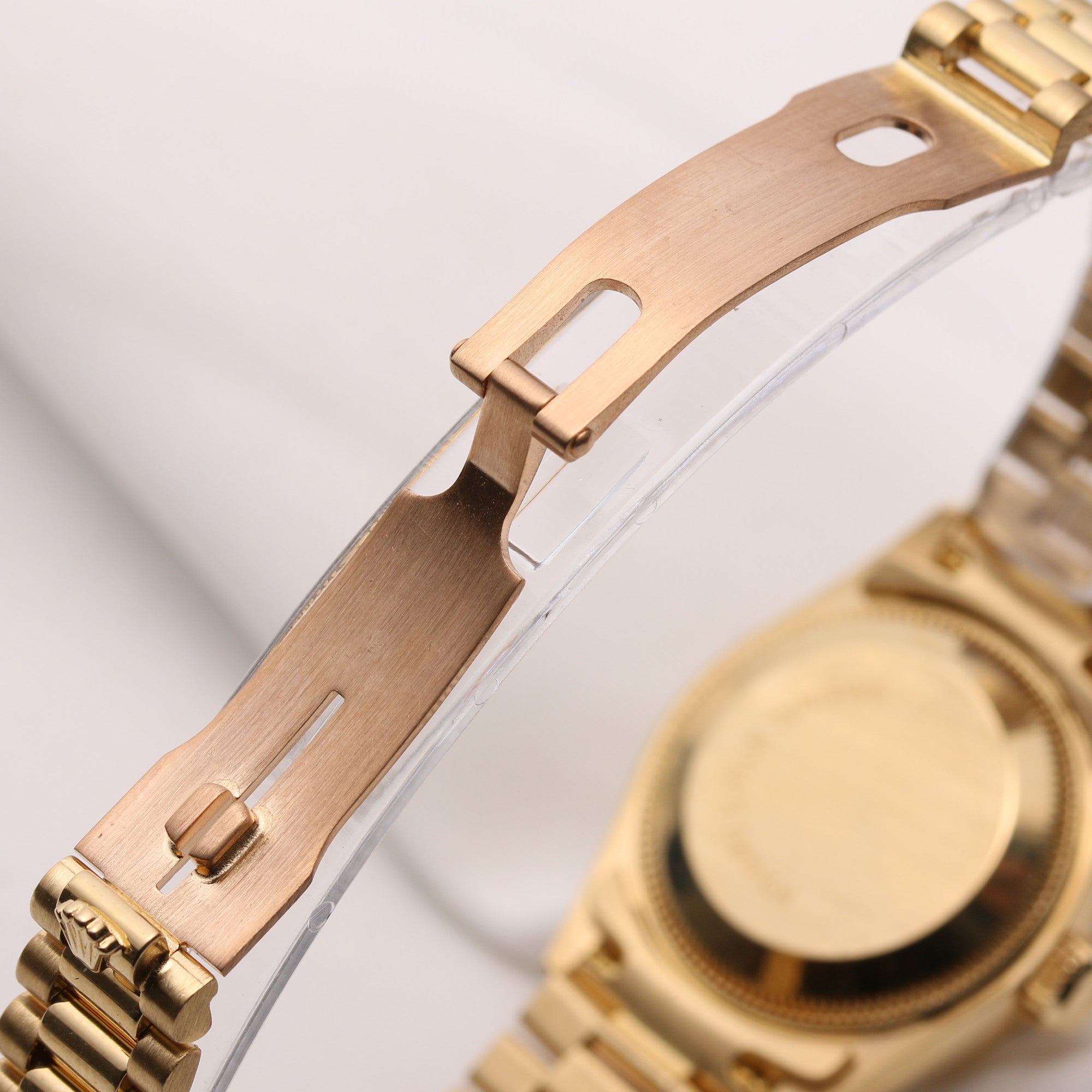 Rolex Lady DateJust 69178 18K Yellow Gold Champagne Diamond Dial R45 Second Hand Watch Collectors 5