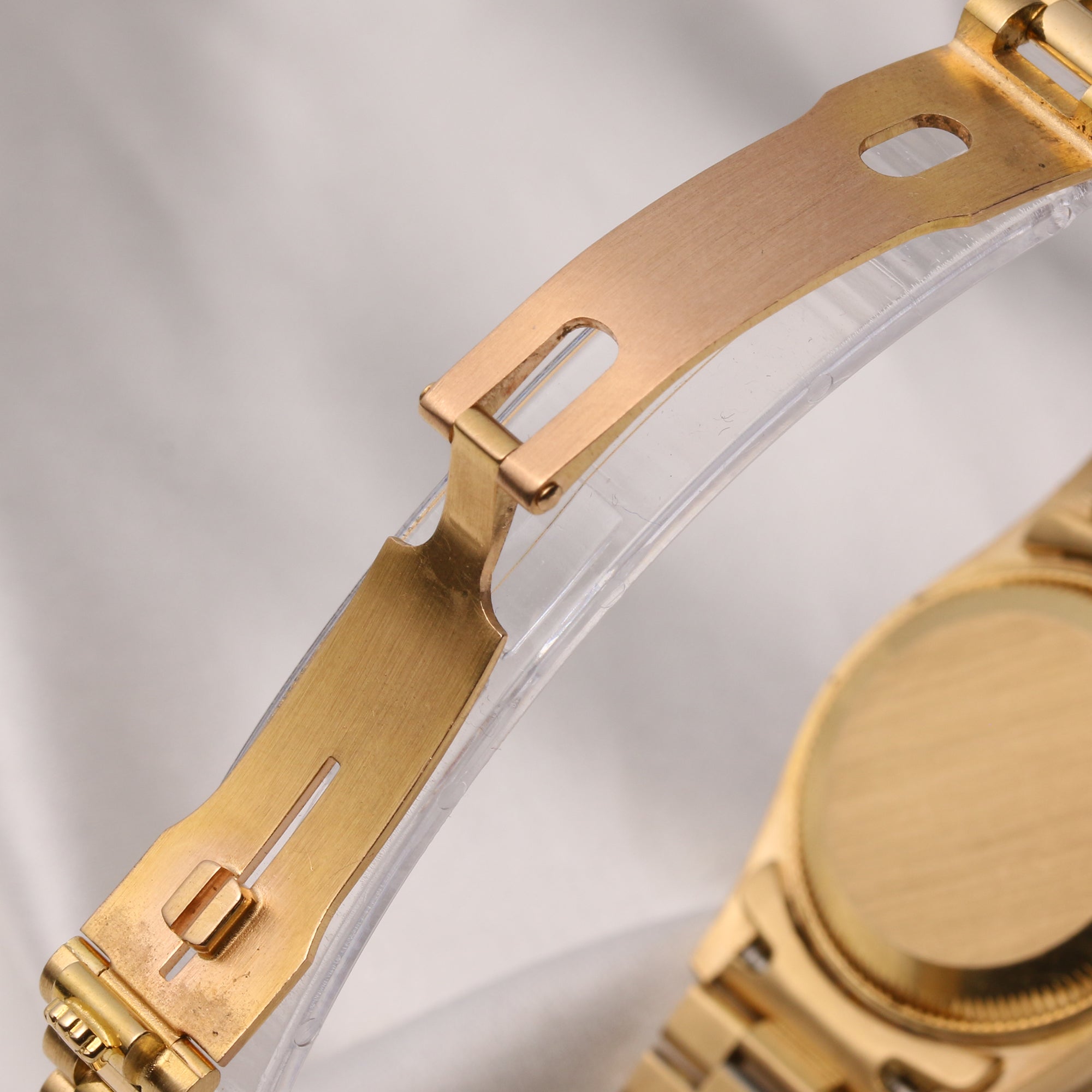 Rolex Lady DateJust 69178 18K Yellow Gold Champagne Diamond Dial Second Hand Watch Collectors 5