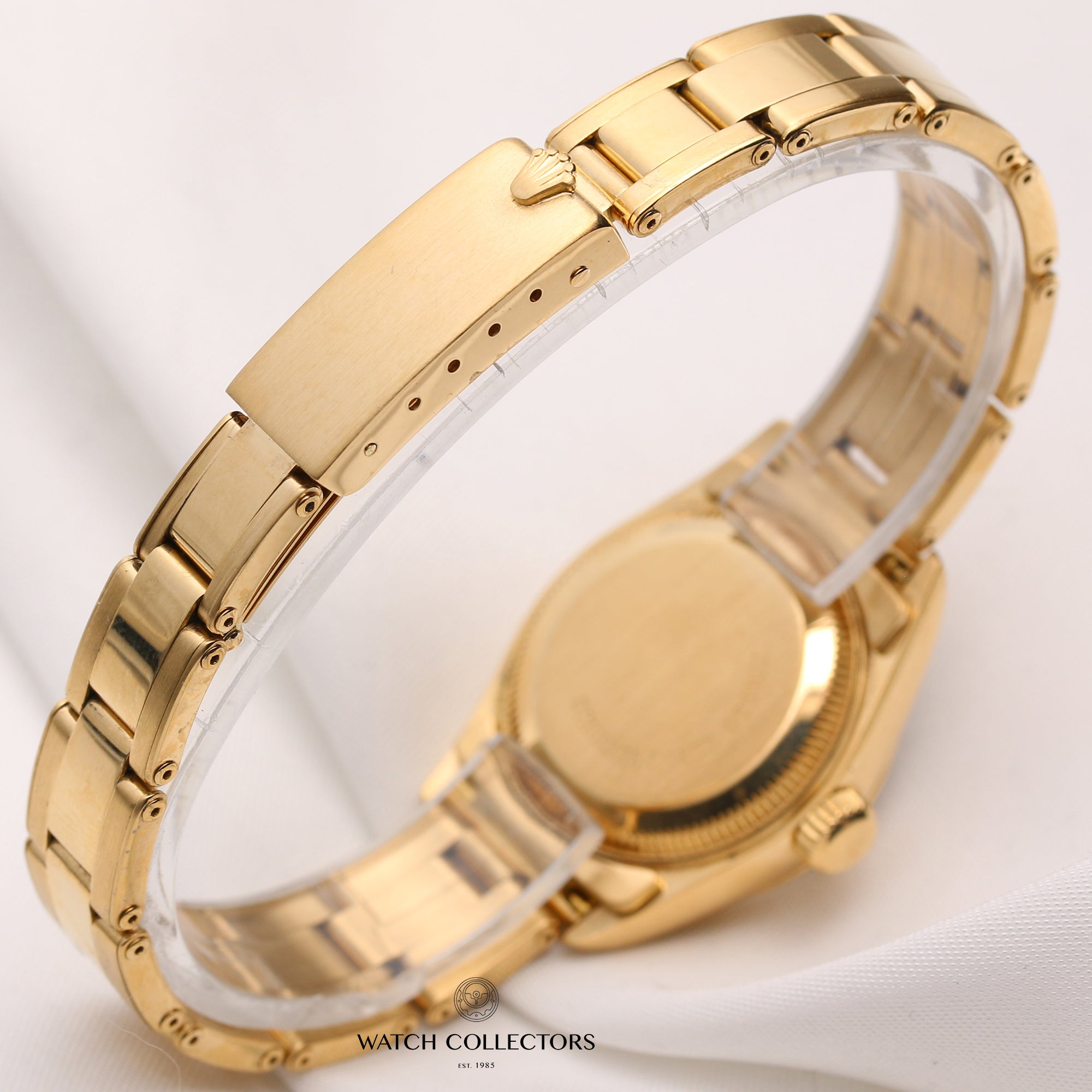 Rolex-Lady-DateJust-69178-18K-Yellow-Gold-Diamond-Dial-Second-Hand-Watch-Collectors-5