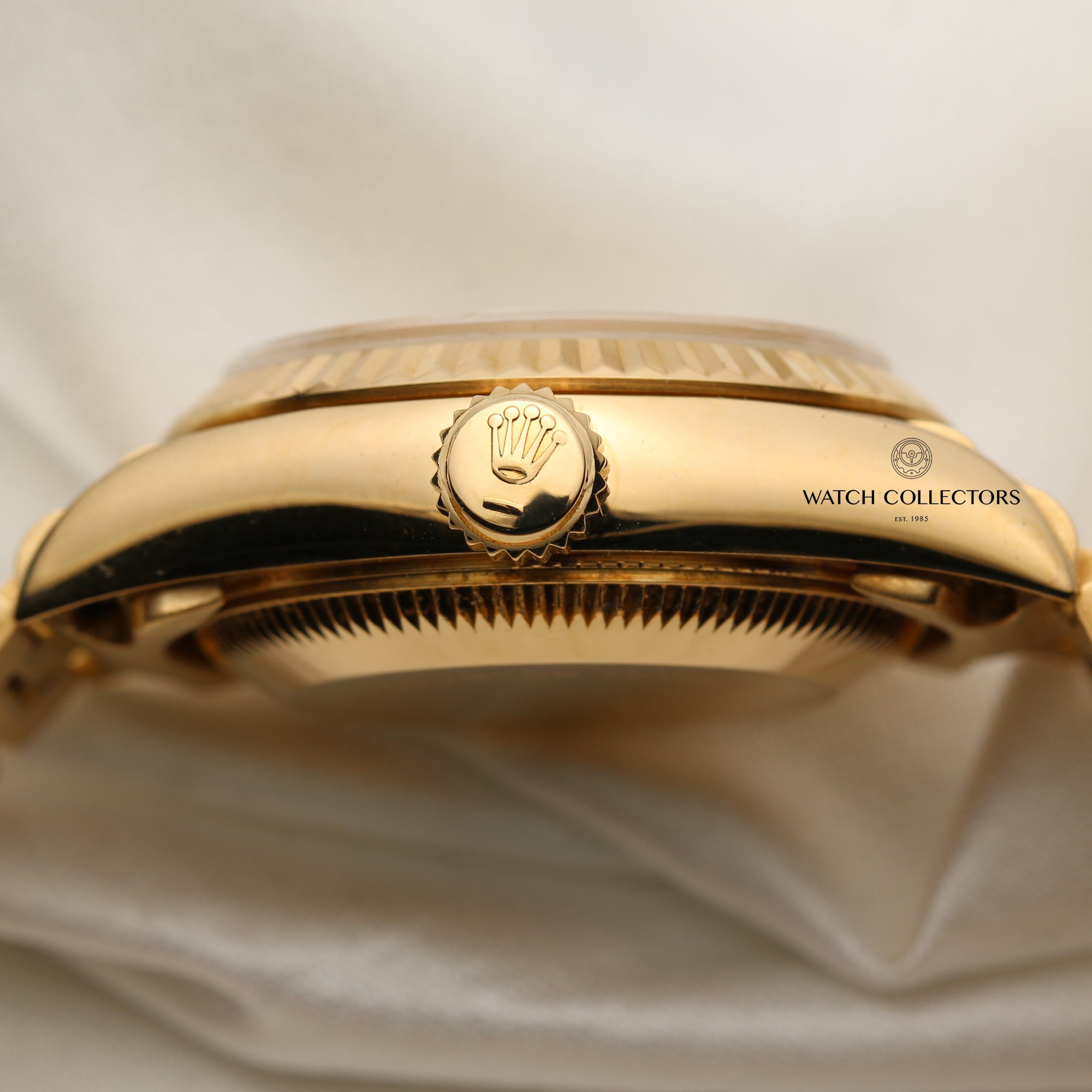 Rolex Lady DateJust 69178 18K Yellow Gold Diamond Second Hand Watch Collectors 5