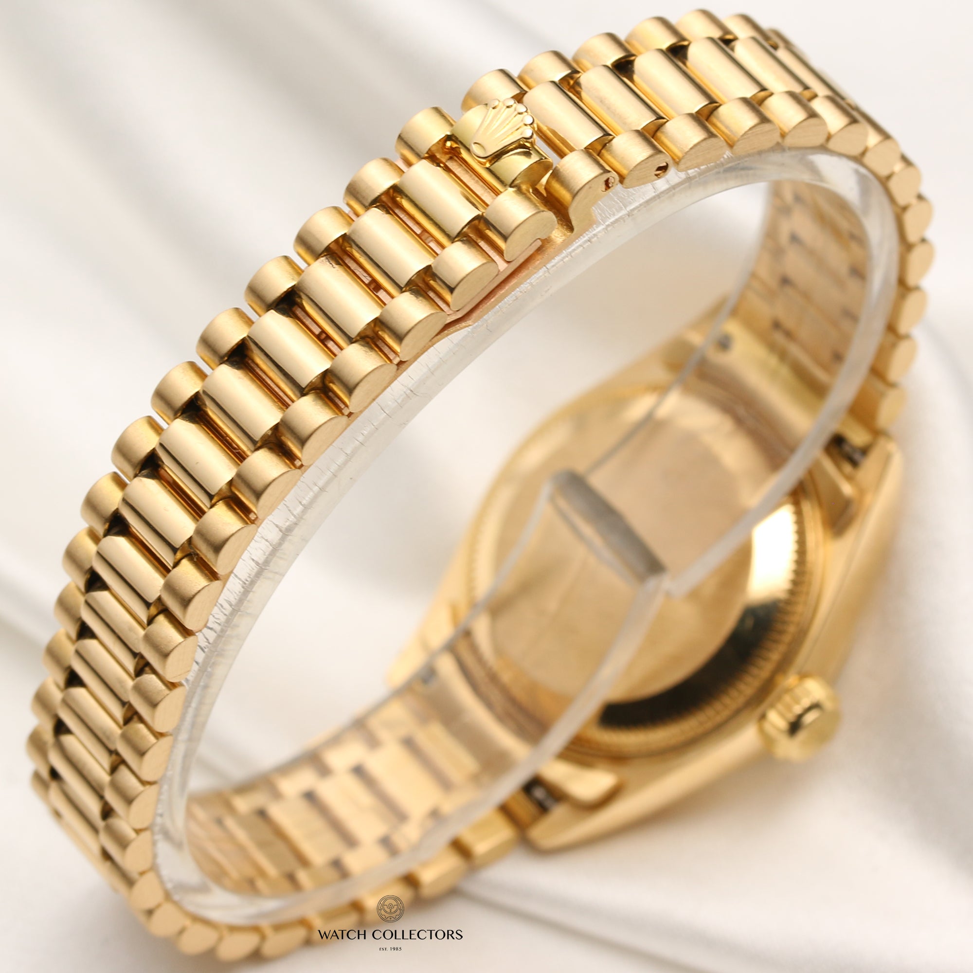 Rolex Lady DateJust 69178 18K Yellow Gold Grey Diamond Dial Second Hand Watch Collectors 6