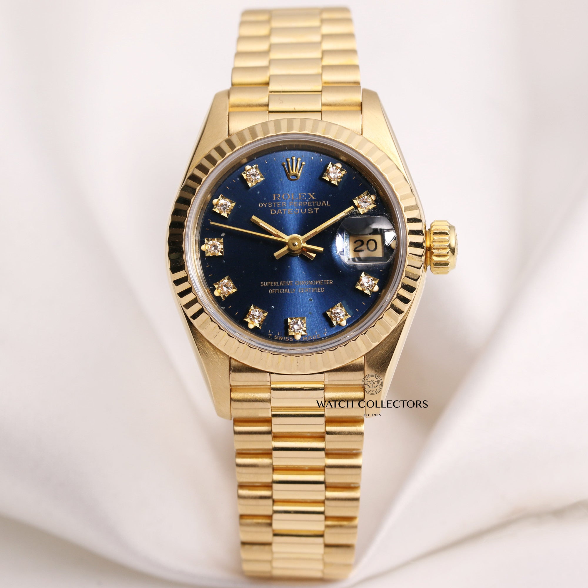 Rolex-Lady-DateJust-69178-18k-Yellow-Gold-Diamond-Dial-Second-Hand-Watch-Collectors-1 (1)